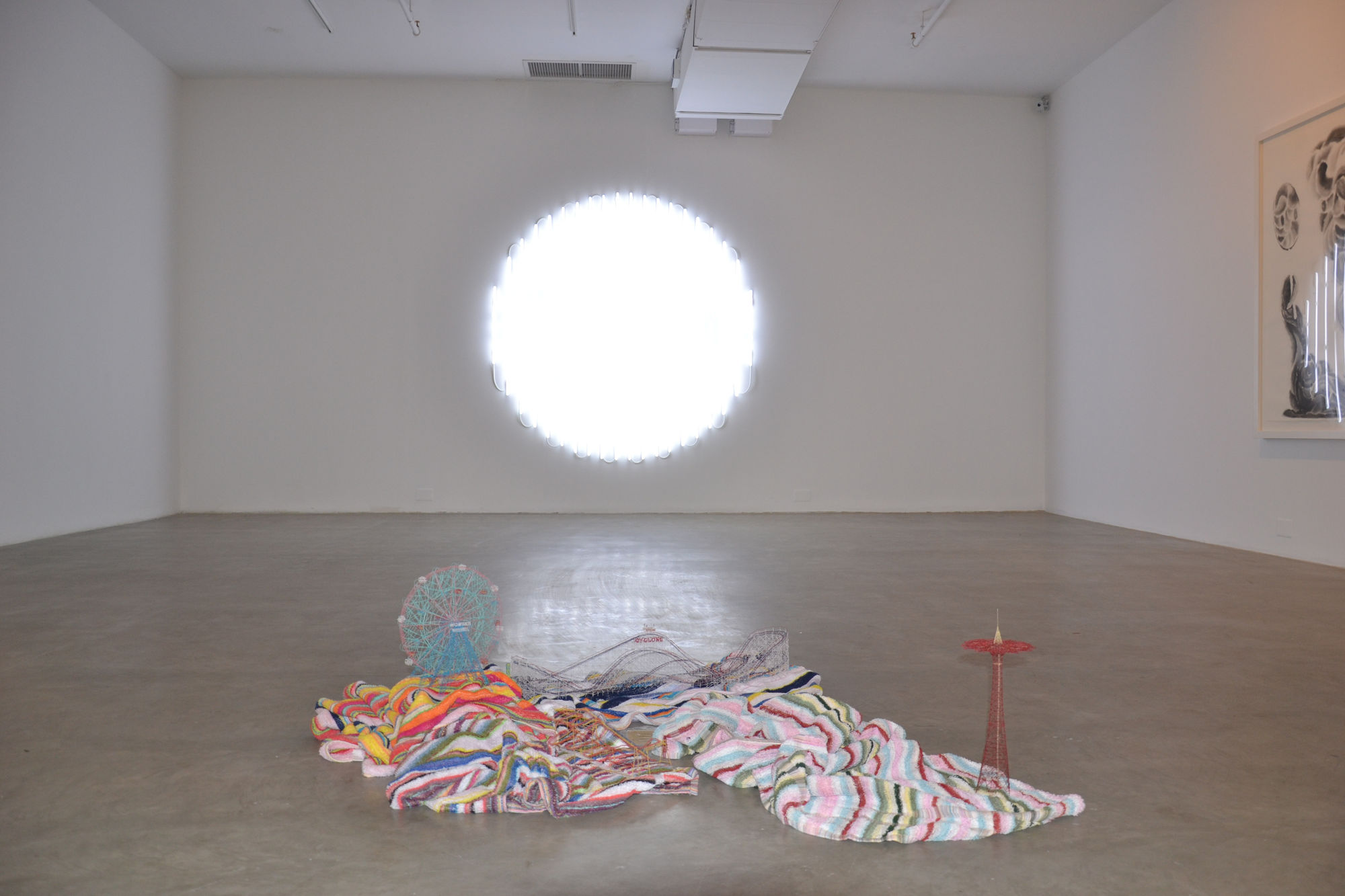 Becoming: Worlds in Flux installation