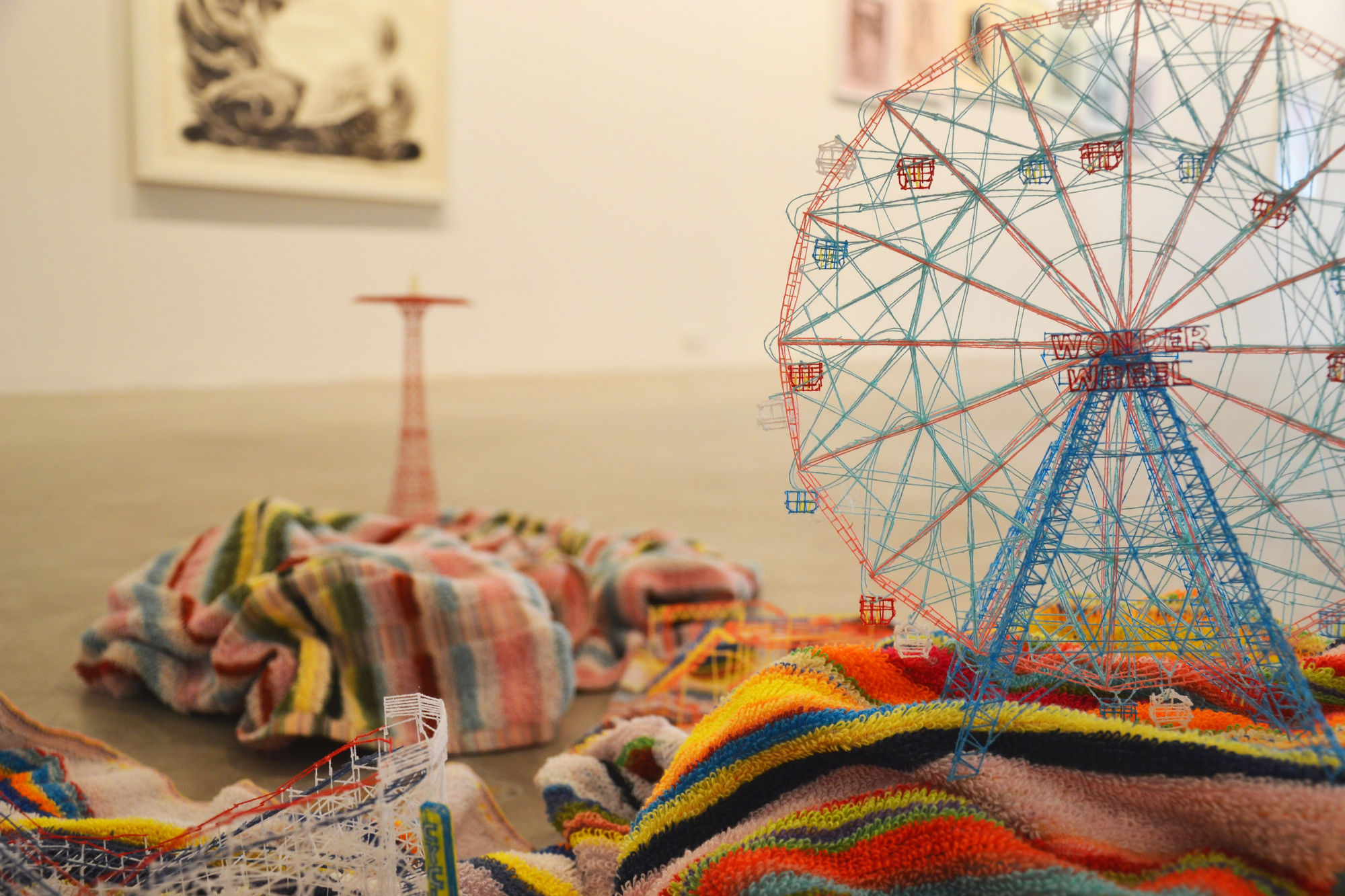 Becoming: Worlds in Flux installation