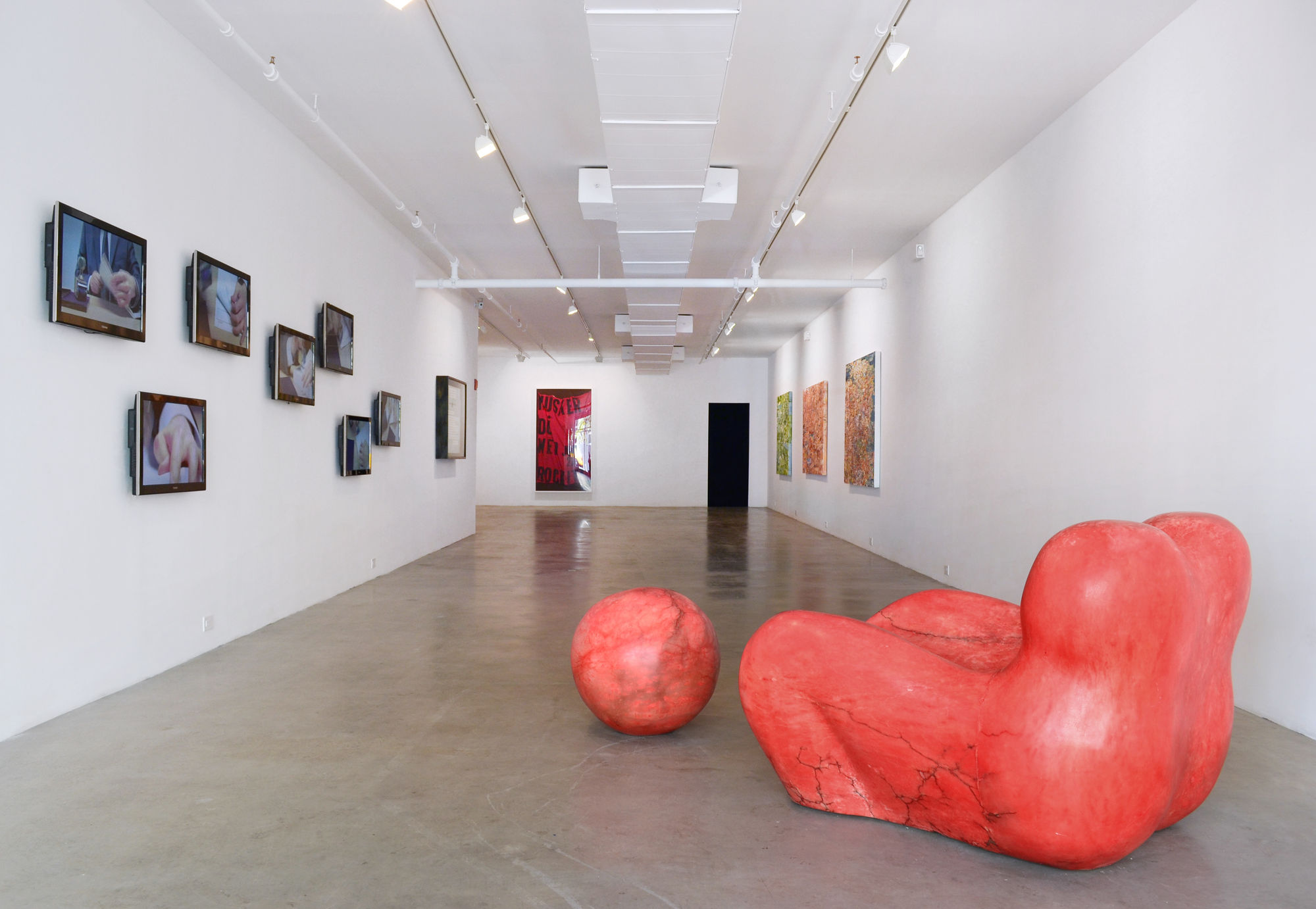 Double Crescent installation