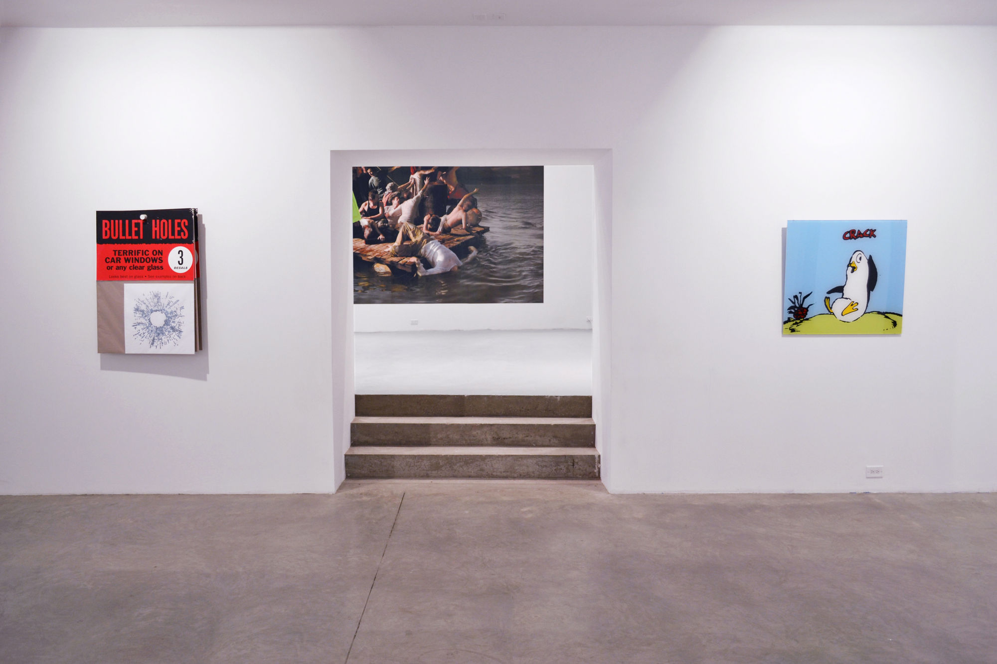 Double Crescent installation