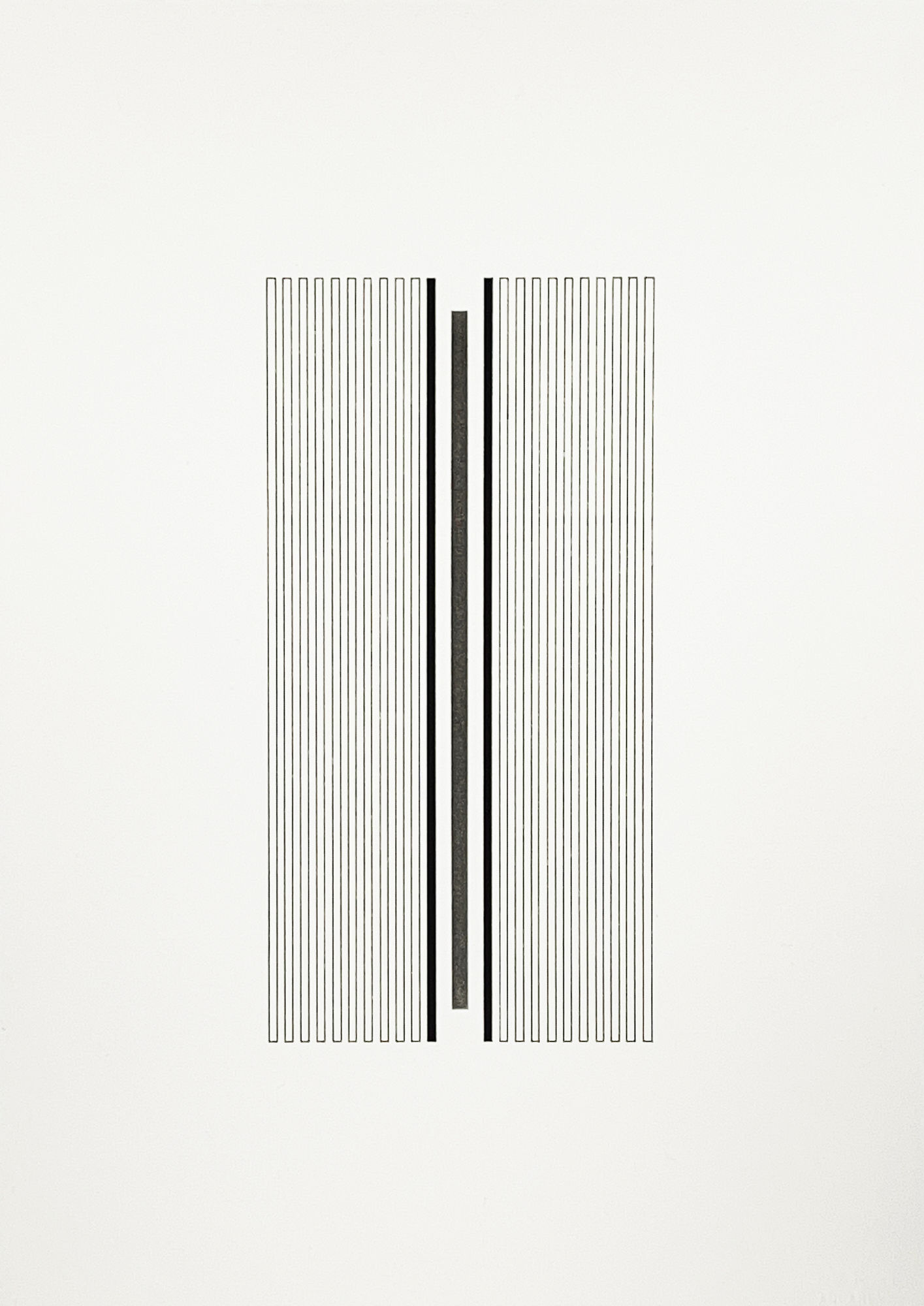 OBJECT NUMBER 2016.048 20.5 X 14.5 IN / 52.89 X 37.41 CM KOSUTH ASH + INDIA INK ON ARCHES 156LB HOT PRESS W/C PAPER