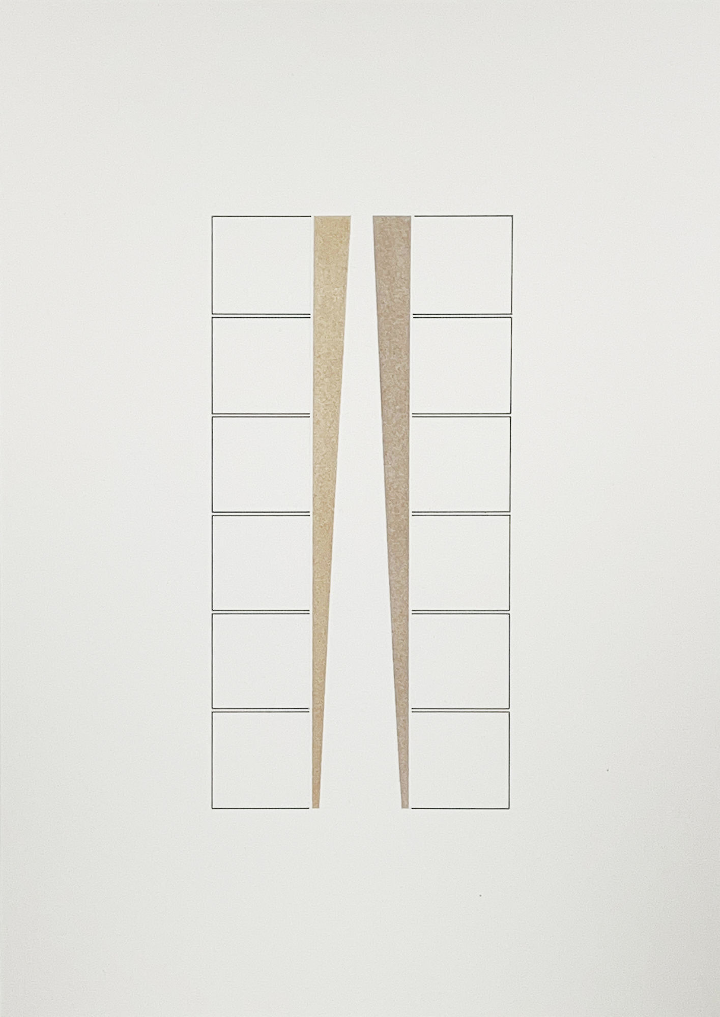 OBJECT NUMBER 2017.050 20.5 X 14.5 IN / 52.89 X 37.41 CM KOSUTH ASH + INDIA INK ON ARCHES 156LB HOT PRESS W/C PAPER