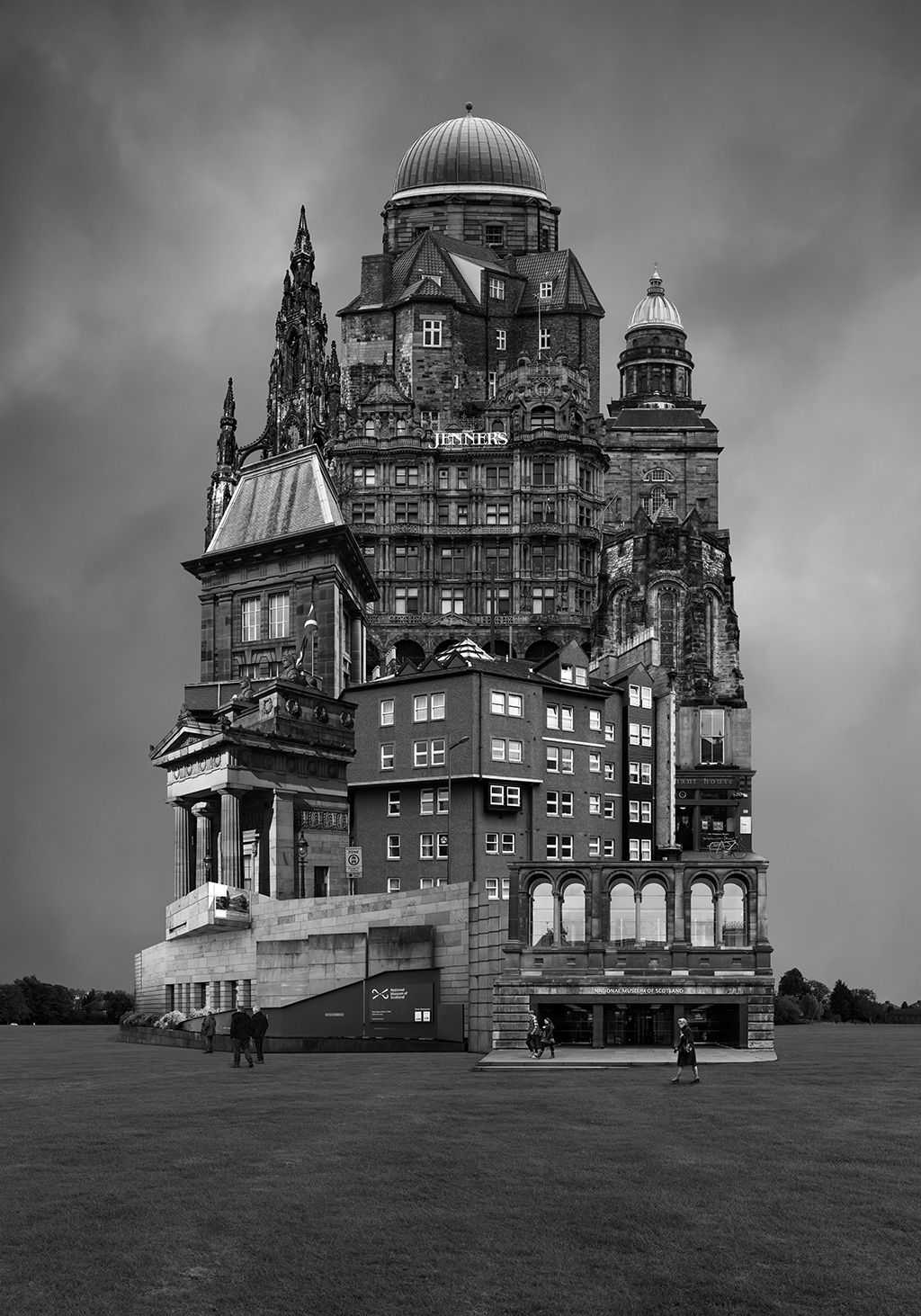 WON BEOMSIK archisculpture034 archival pigment print 171 x 120cm 2015 ed 3/5