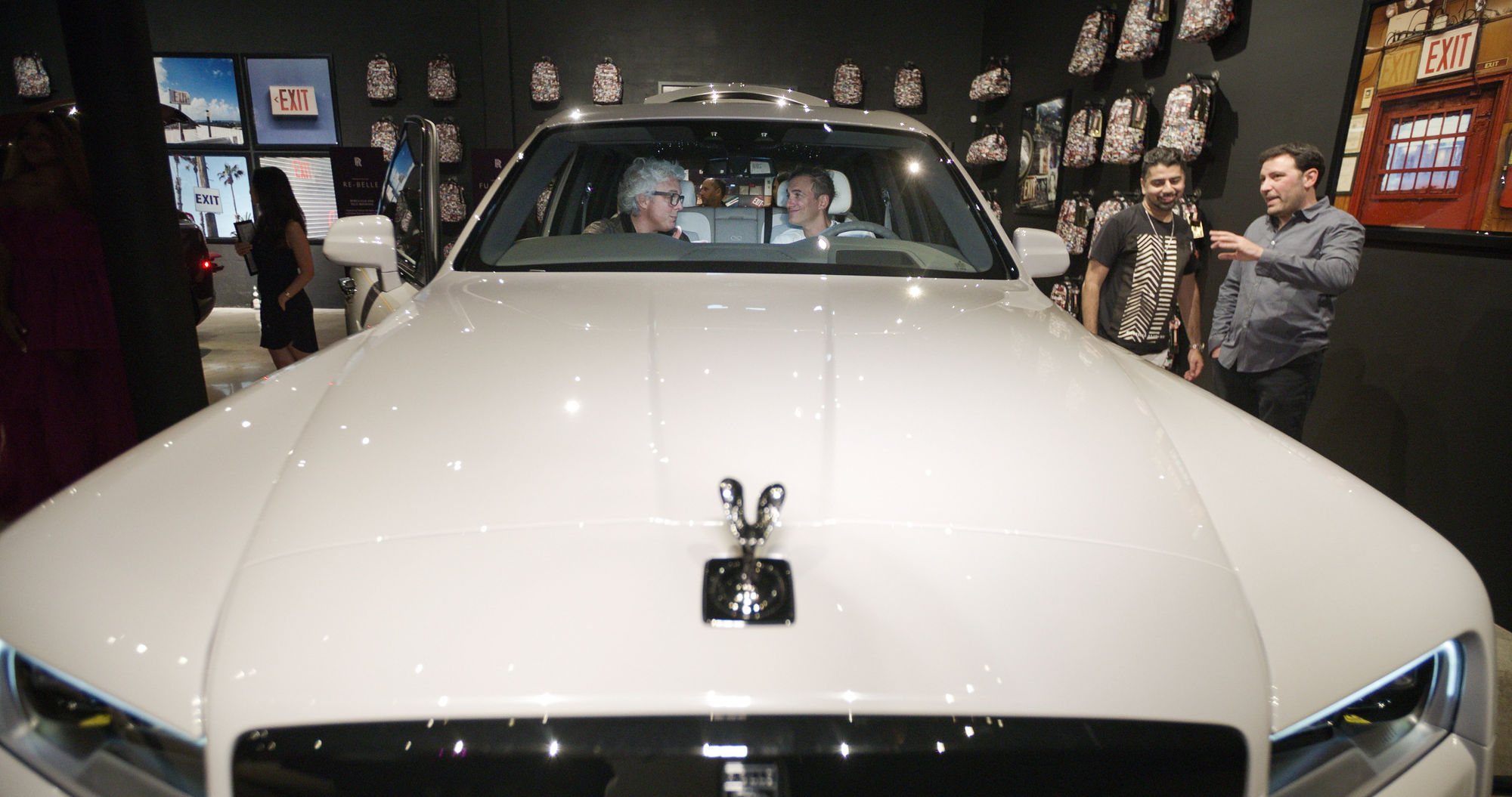 Rudolf Budja Gallery: Rolls Royce x EXIT during Art Basel