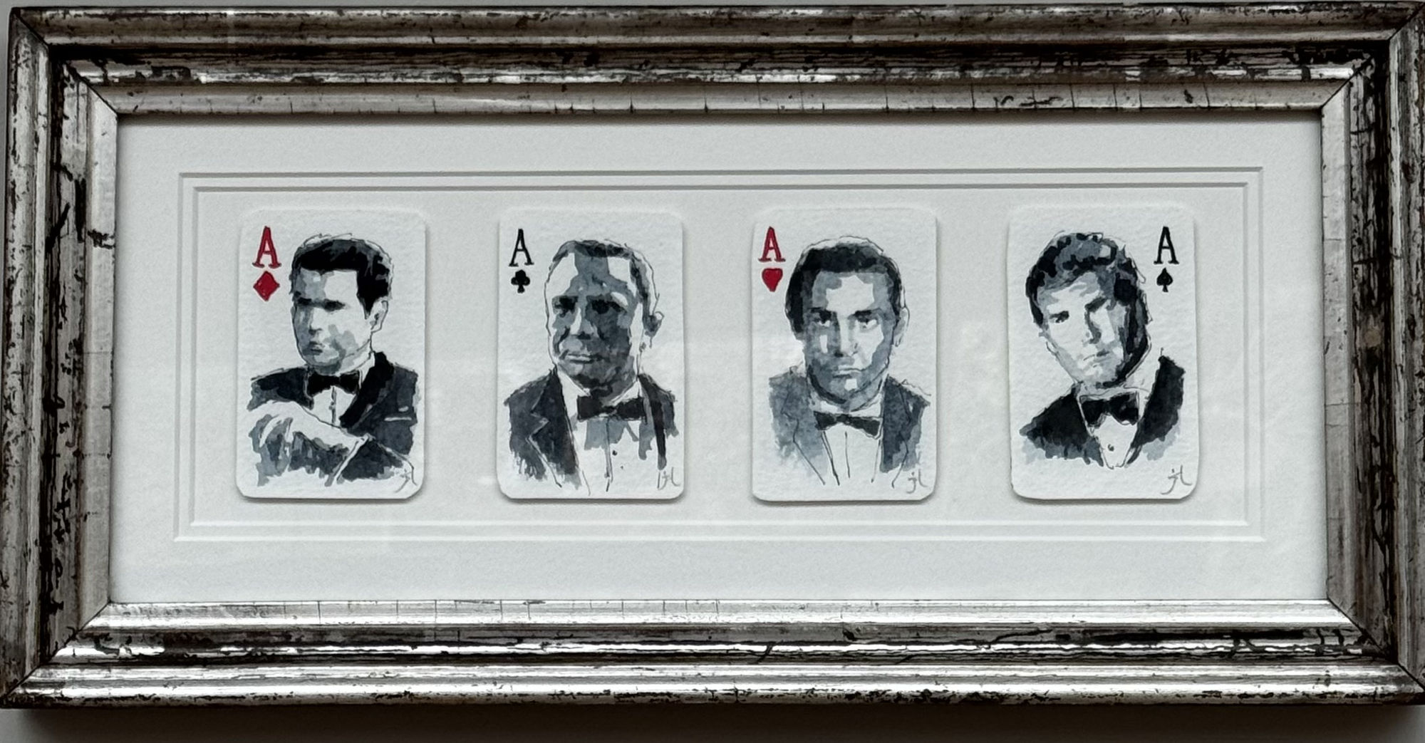 The Aces Watercolour