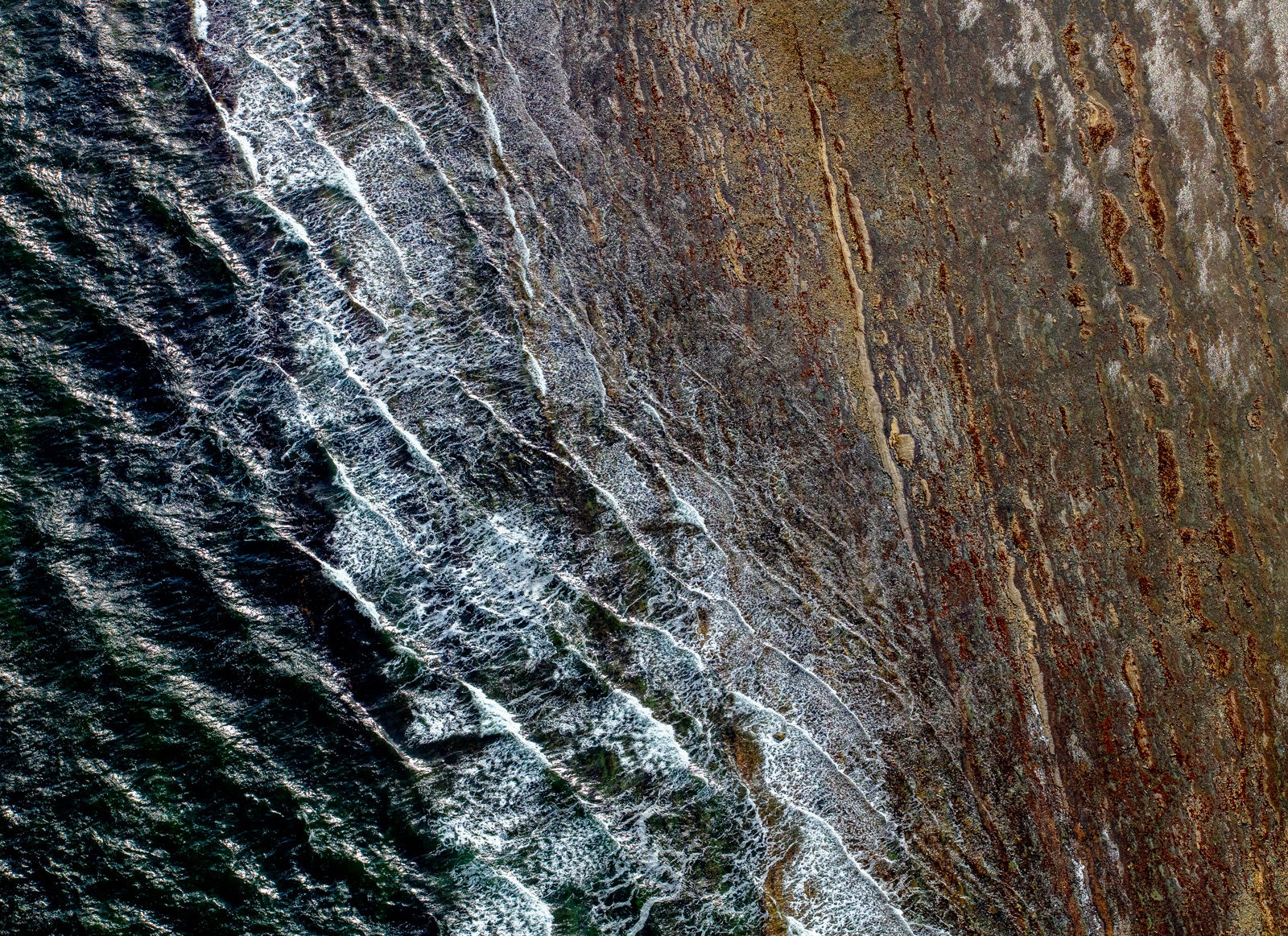 Rivage austère, Pointe-au-naufrage, Anticosti, QC, 2019 24 x 36 in., Ed. 10 48 x 66 in., Ed. 10
