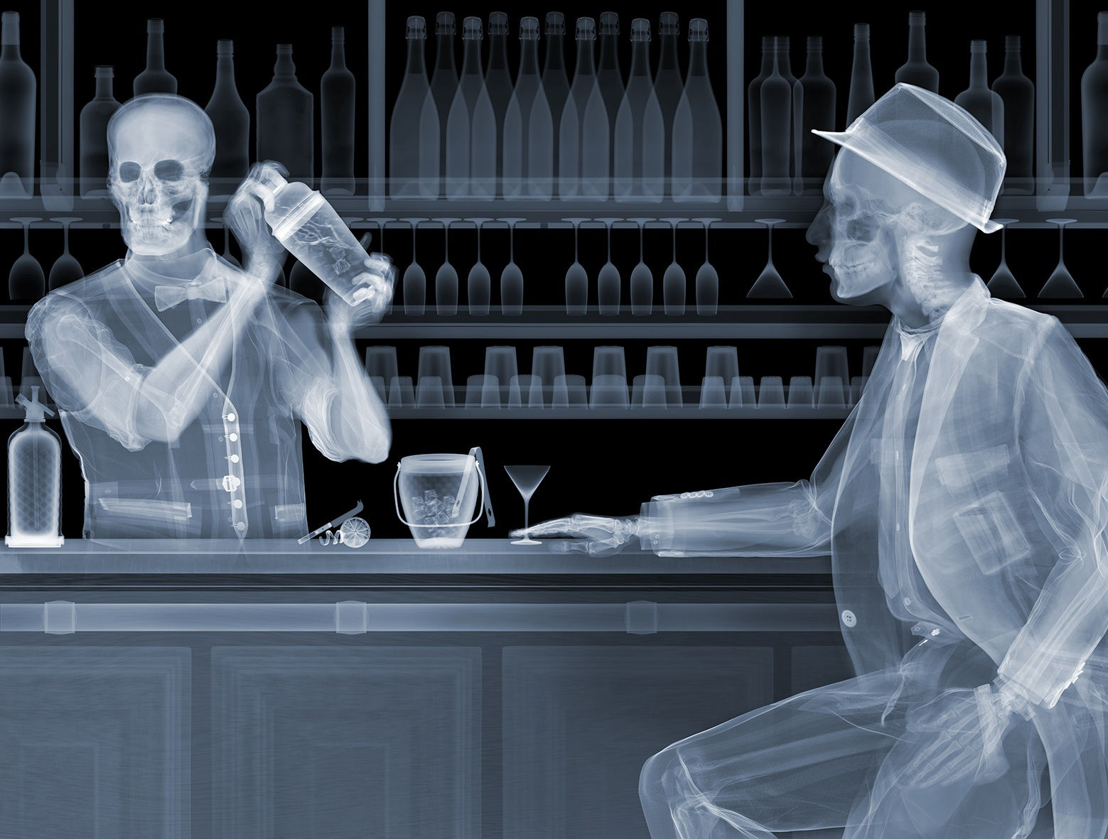 One for the Road, 2022 33 x 43 1/2 in., Ed. 25 40 x 53 in., Ed. 15 47 x 62 in., Ed. 9