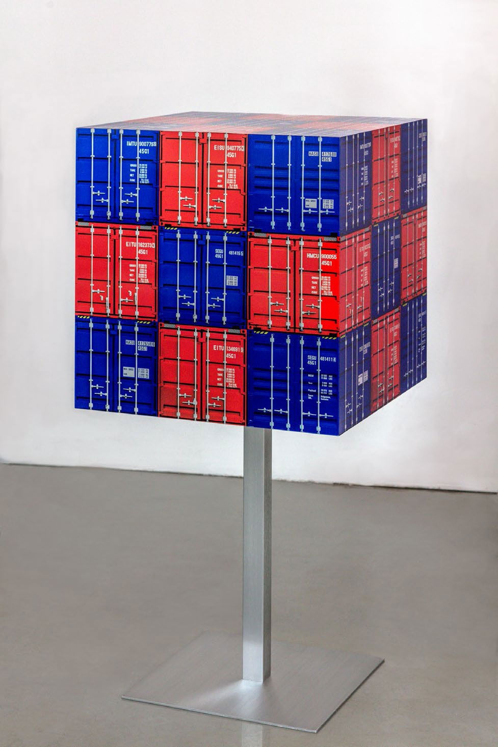 Cube Rotterdam, 2017 73 1/2 x 24 x 24 in., Ed. 5