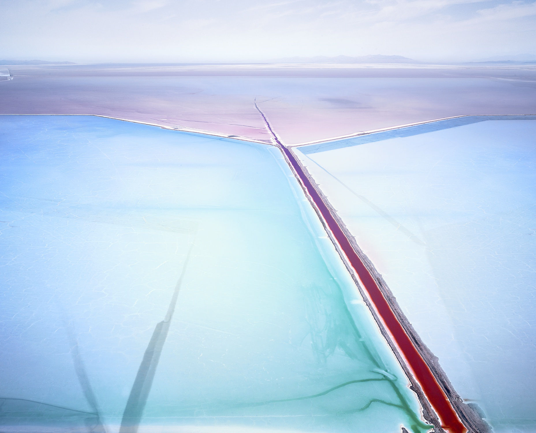 Saltern Study 15 Great Salt Lake, UT, 2015 21 x 26 in., Ed. 7 & 2AP 32 x 40 in., Ed. 7 & 2AP 44 x 55 in., Ed. 10 & 2AP 59 x 73 1/2 in., Ed. 5 & 2AP