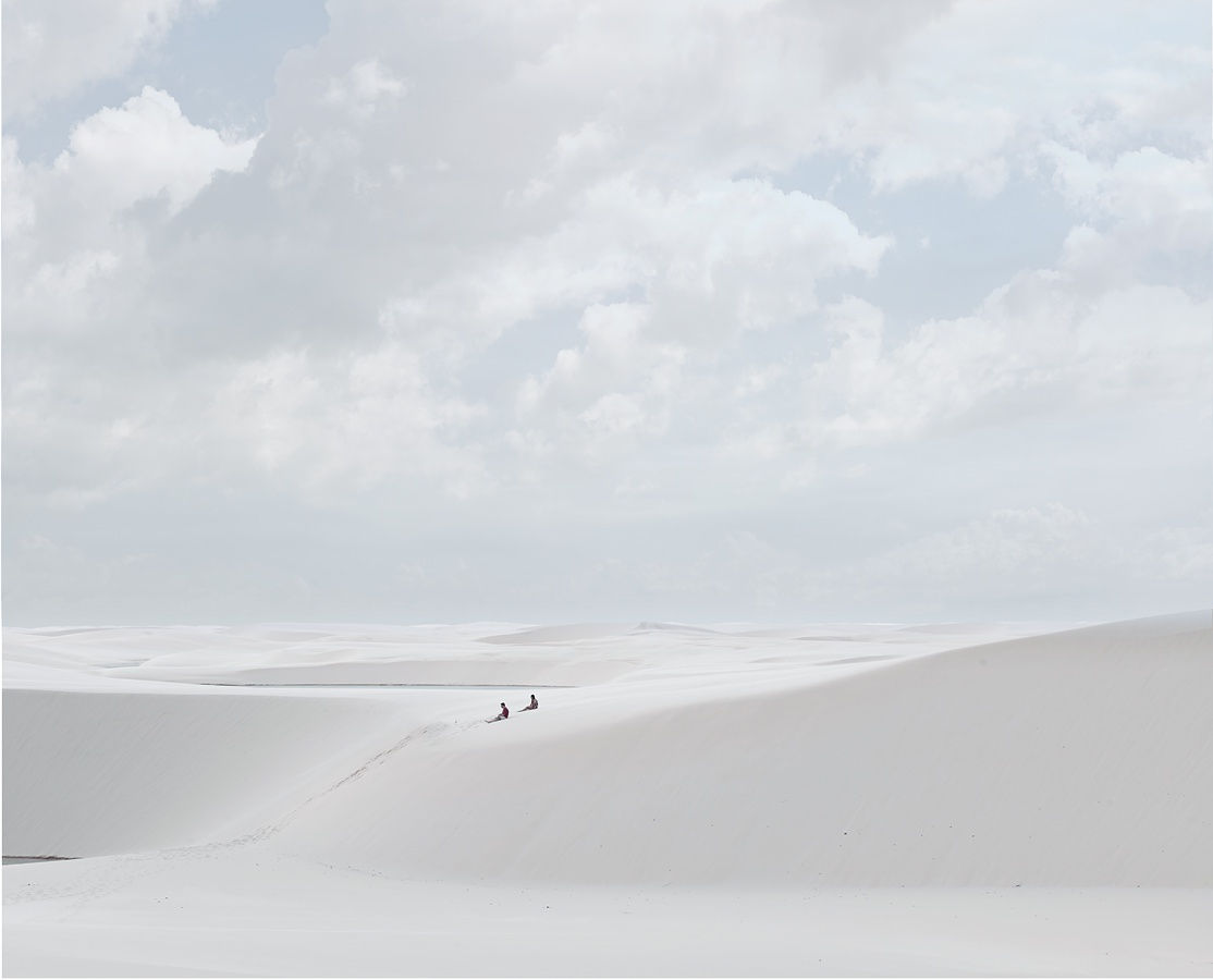 Desert Walk (rESTING), Lençóis Maranhenses, Brazil, 2013 21 x 26 in., Ed. 7 & 2AP 32 x 40 in., Ed. 7 & 2AP 44 x 55 in., Ed. 10 & 2AP 59 x 73 1/2 in., Ed. 5 & 2AP
