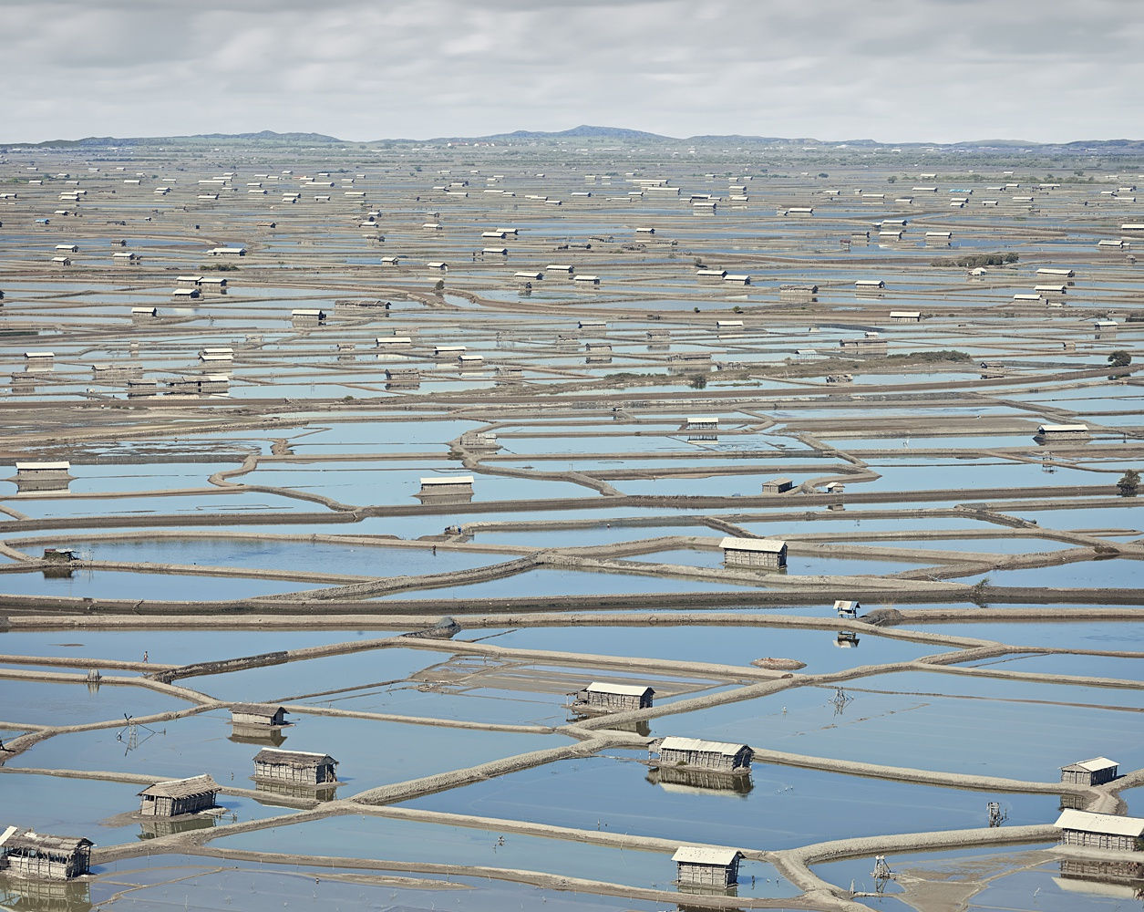 Fish Farms, Bima, Indonesia, 2014 21 x 26 in., Ed. 7 & 2AP 32 x 40 in., Ed. 7 & 2AP 44 x 55 in., Ed. 10 & 2AP 59 x 73 1/2 in., Ed. 5 & 2AP