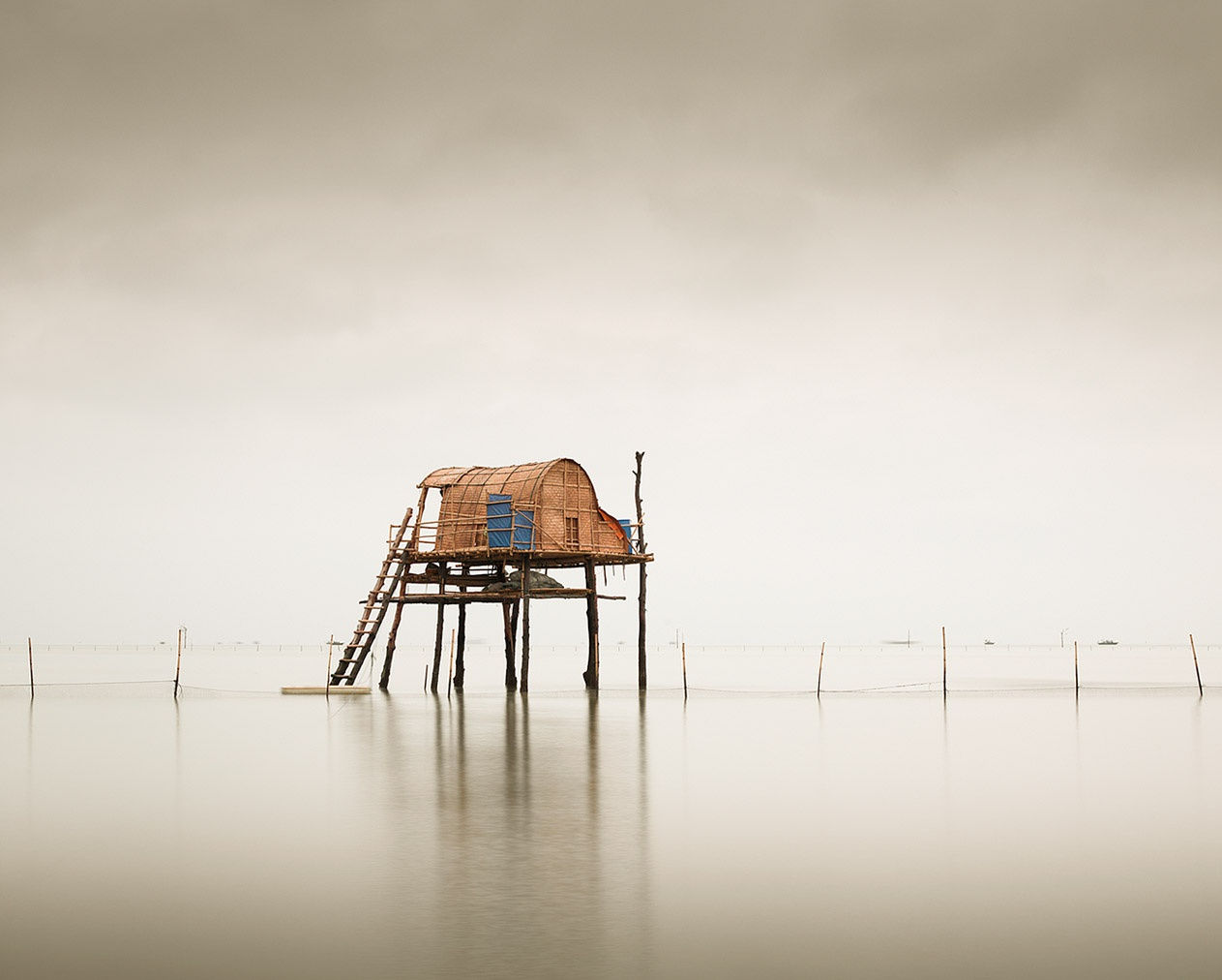 Blue Door II, Cat Ba Island, Vietnam, 2011 13 x 16 in., Ed. 4 & 2AP 21 x 24 in., Ed. 4 & 2AP 32 x 40 in., Ed. 7 & 2AP 44 x 55 in., Ed. 10 & 2AP