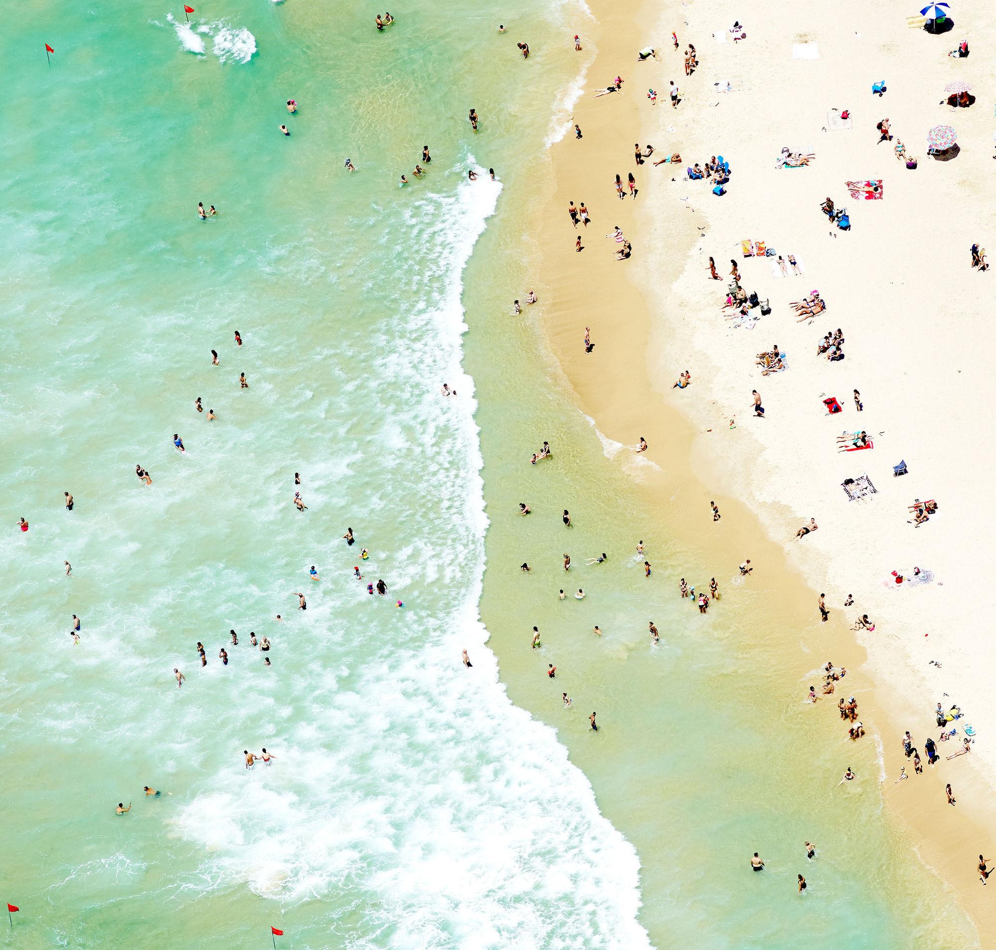 summer moments, 2017 30 x 31 1/2 in. , Ed. 7 & 3AP 41 x 43 in., Ed. 7 & 3AP 55 x 58 in., Ed. 7 & 3AP