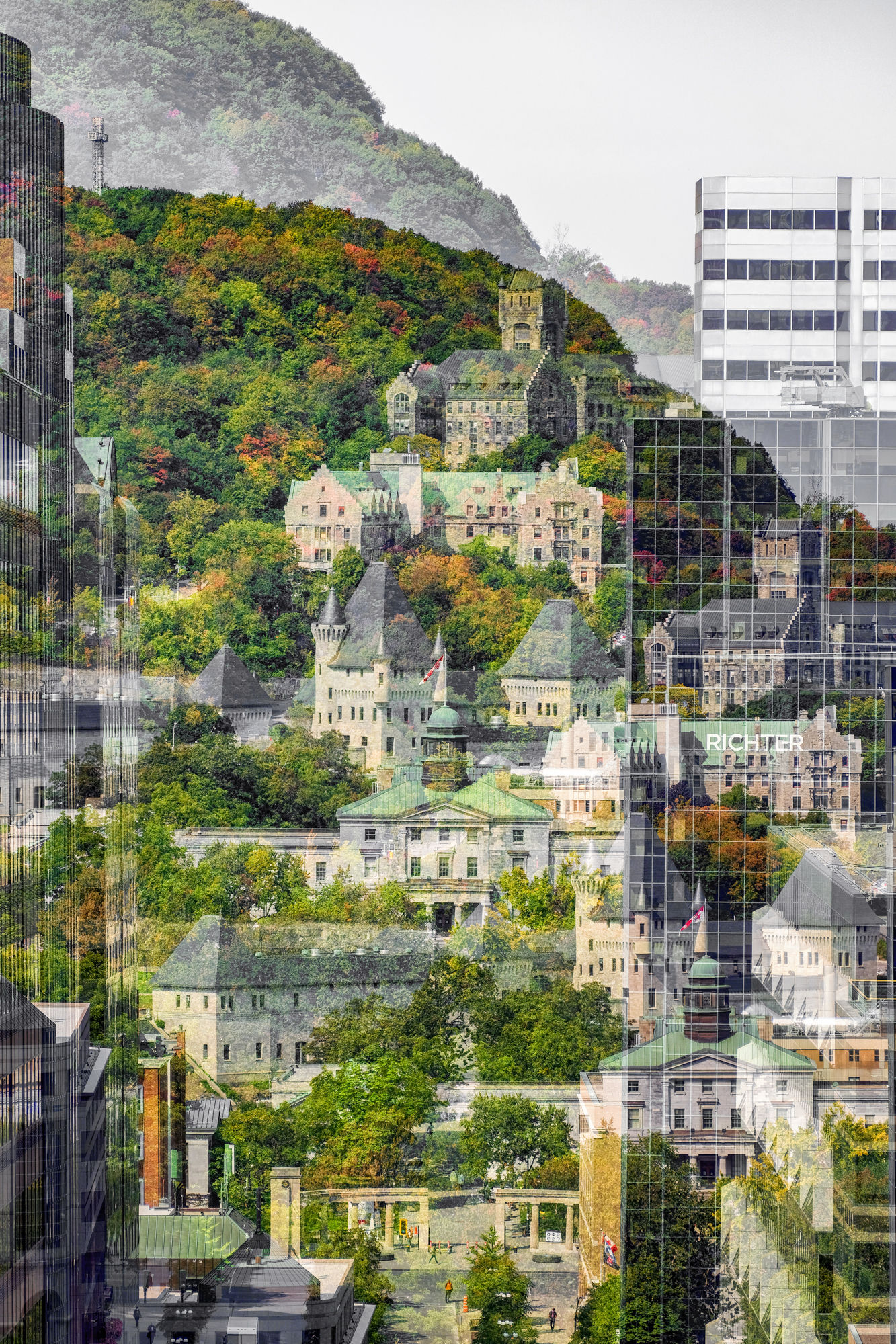 Avenue McGill (Montreal, Canada), 2020 60 x 40 in., Ed. 5 72 x 48 in., Ed. 1