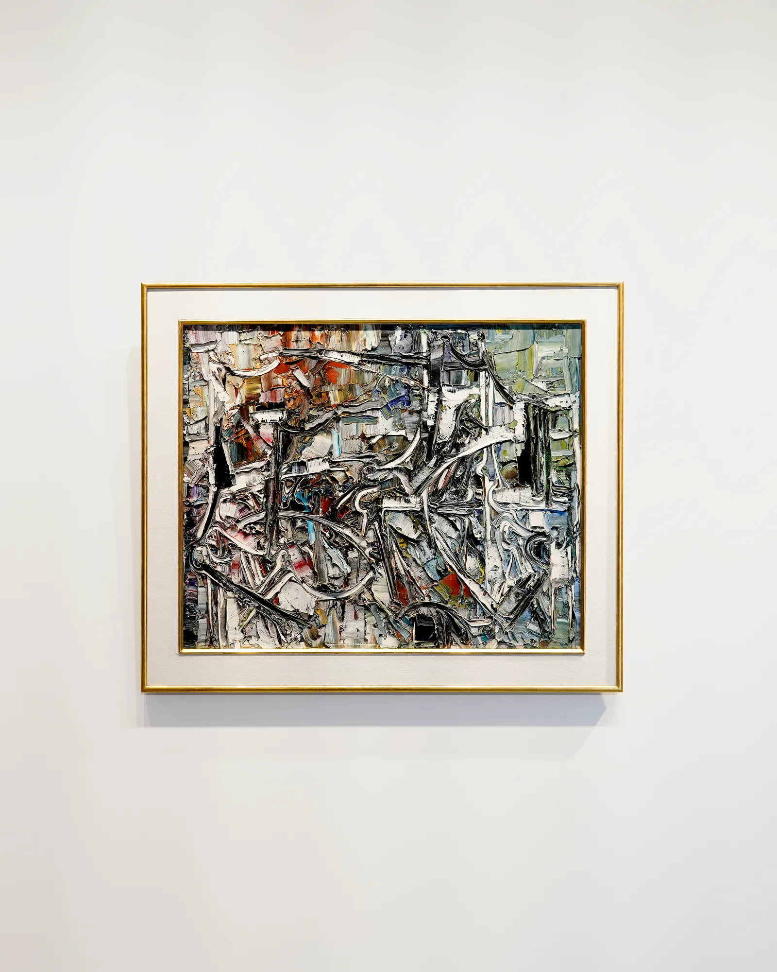 JEAN-PAUL RIOPELLE Sans Titre, 1964 Huile sur toile / Oil on Canvas 25 1/2 x 32 in.
