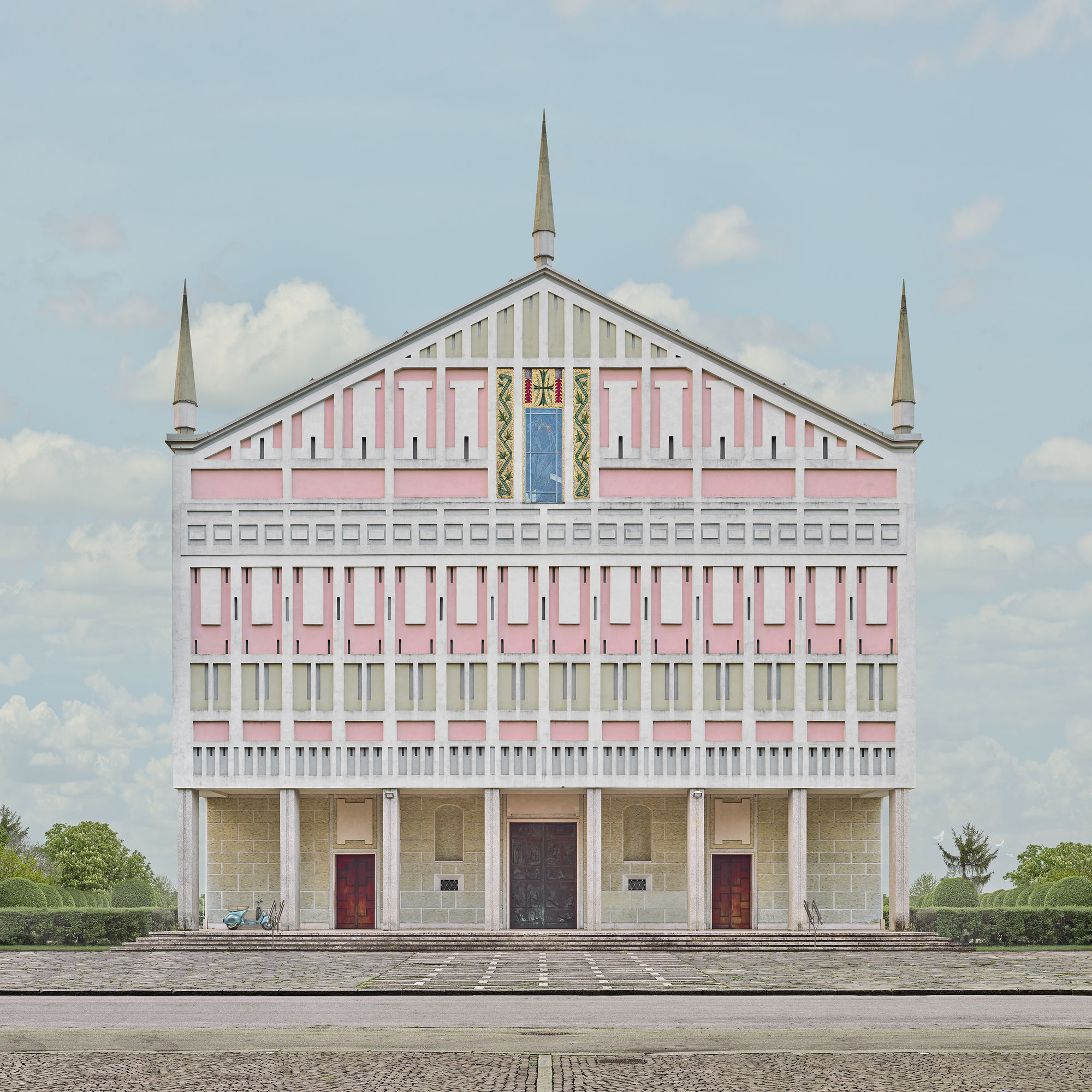 Chiesa, Milan, Italy, 2023 21 x 21 in., Ed. 7 & 2AP 32 x 32 in., Ed. 7 & 2AP 44 x 44 in., Ed. 10 & 2AP 59 x 59 in., Ed. 5 & 2AP