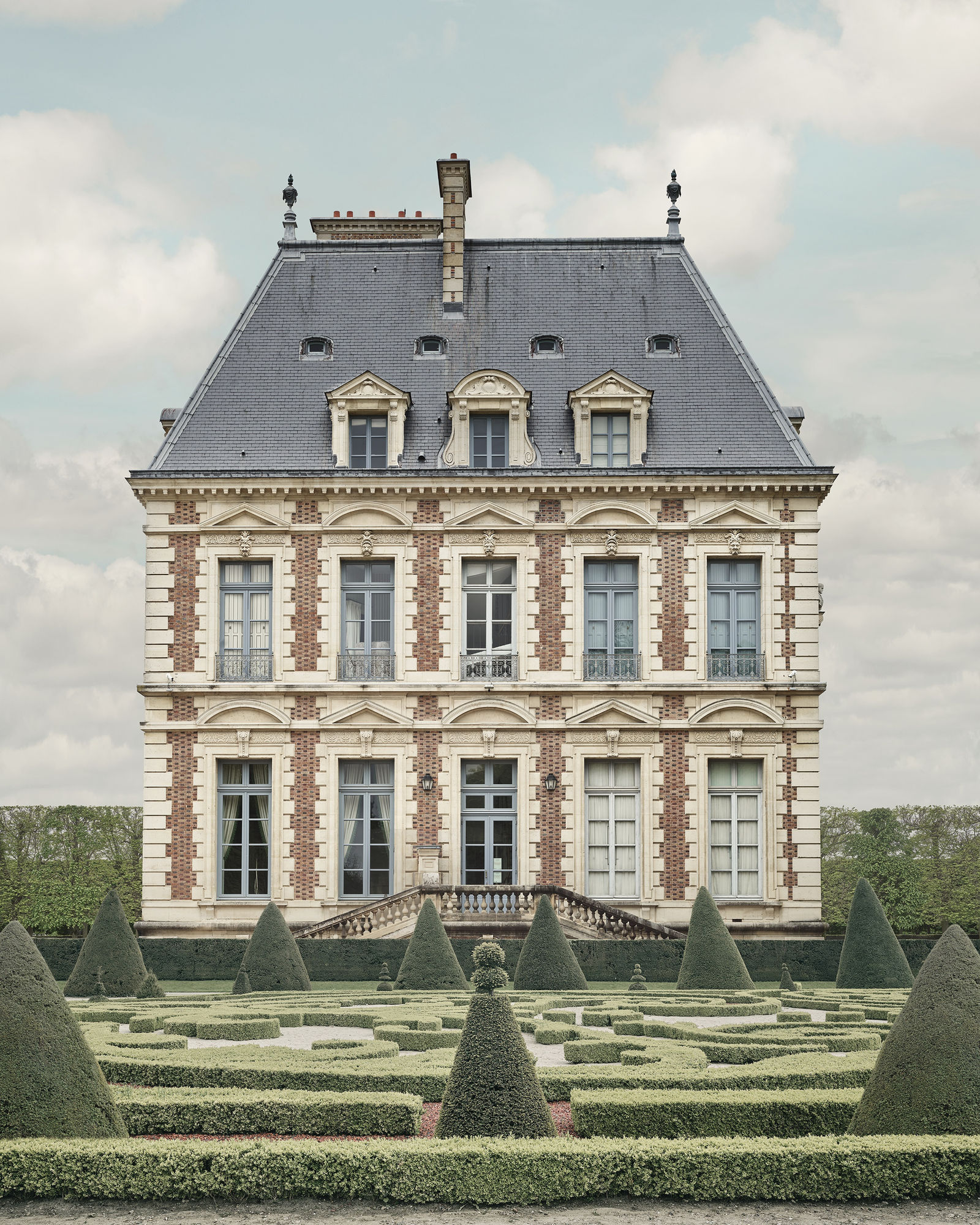Chateau in Garden, France, 2023 26 x 21 in., Ed. 7 & 2AP 40 x 32 in., Ed. 7 & 2AP 55 x 44 in., Ed. 10 & 2AP 73 1/2 x 59 in., Ed. 5 & 2AP