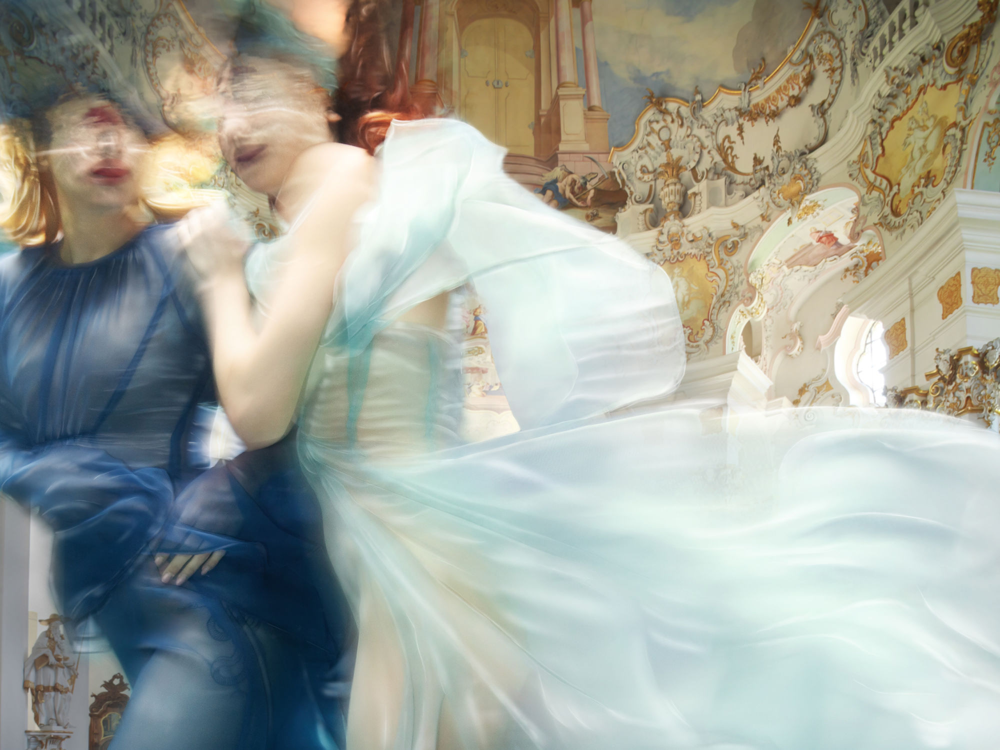 Untitled 002, Baroque Church, 2023 30 x 40 in., Ed. 7 & 2AP 40 1/2 x 54 in., Ed. 5 & 2AP 49 1/2 x 66 in., Ed. 5 & 2AP 58 x 77 in., Ed. 3 & 2AP