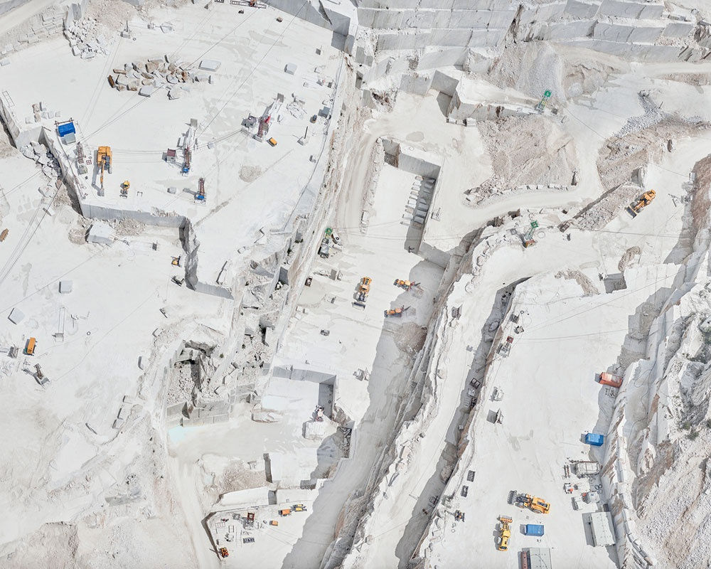 Cava Bianco V, Carrara, 2018 21 x 26 in., Ed. 7 & 2AP 32 x 40 in., Ed. 7 & 2AP 44 x 55 in., Ed. 10 & 2AP 59 x 73 1/2 in., Ed. 5 & 2AP