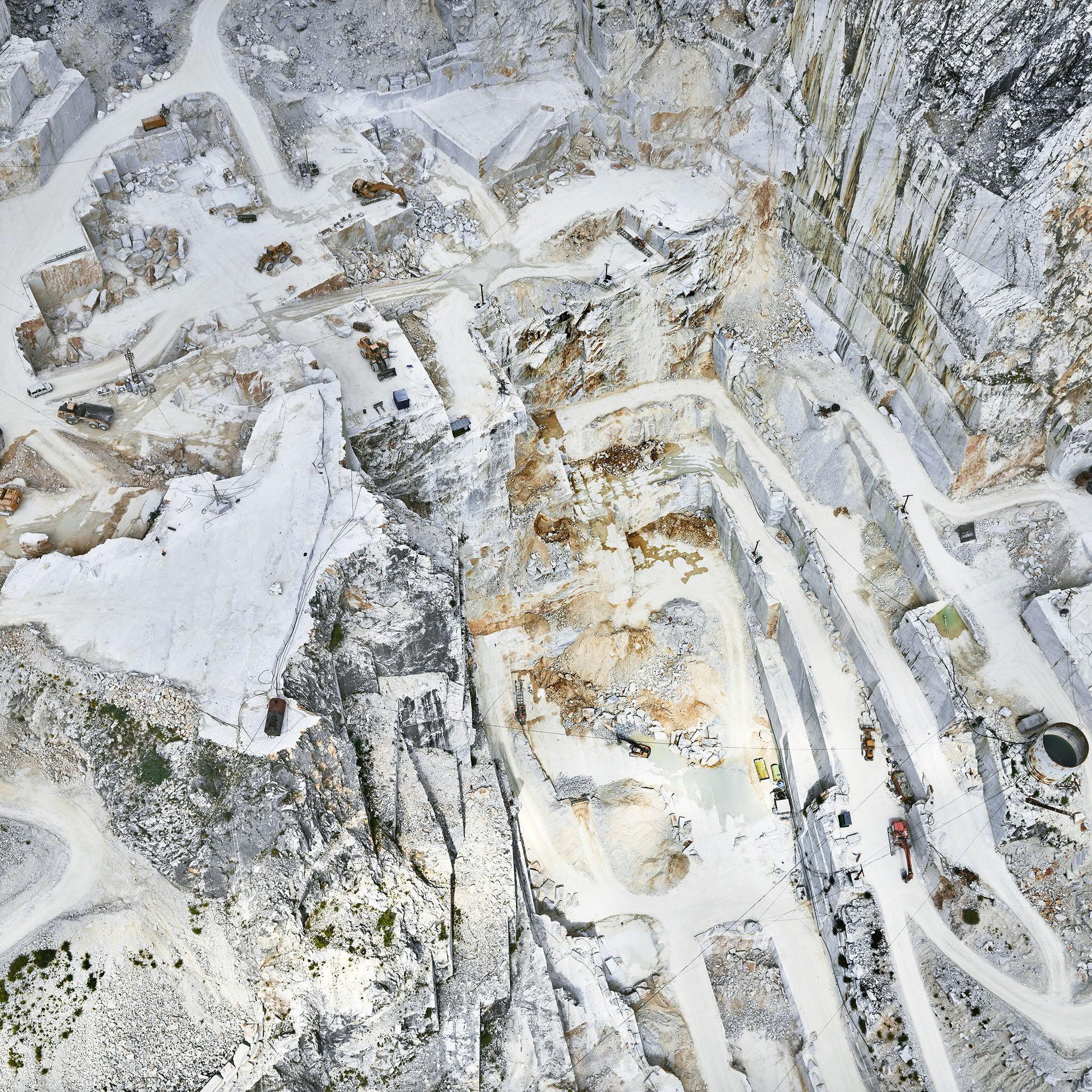 Quarry 3, Carrara, IT, 2018 21 x 21 in., Ed. 7 & 2AP 32 x 32 in., Ed. 7 & 2AP 44 x 44 in., Ed. 7 & 2AP 50 x 50 in., Ed. 5 & 2AP 59 x 59 in., Ed. 5 & 2AP