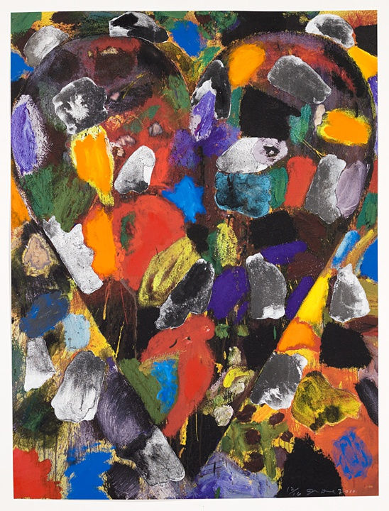 Ball-Grained Heart, 2010 50 x 37 1/2 in., Ed. 16