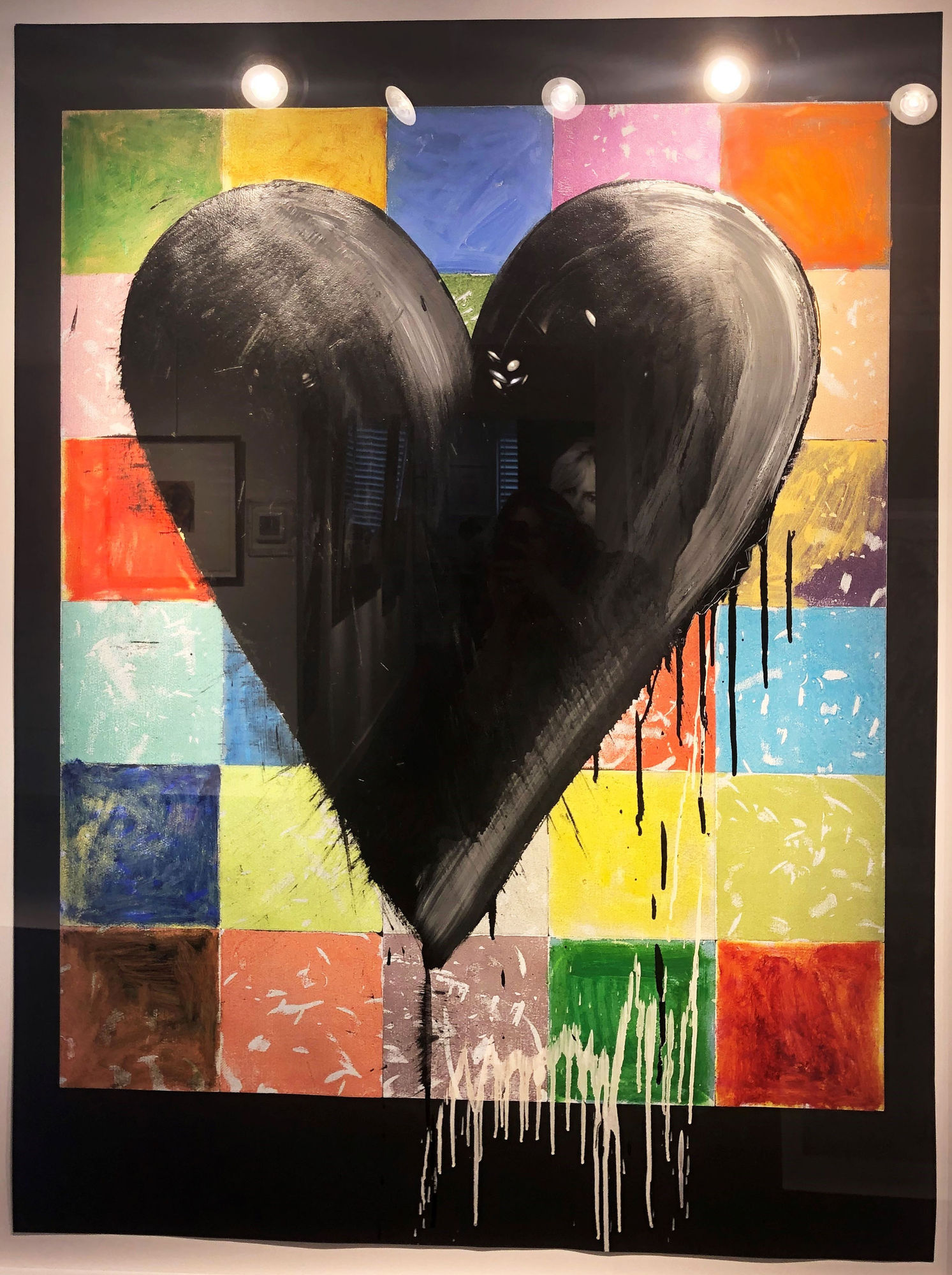 The Colorful Wall, 1993 45 x 37 1/2 in., Ed. AP