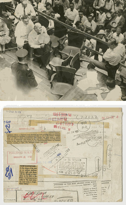 Photographer Unknown, "Monkey Trial" in Tennessee, 1925