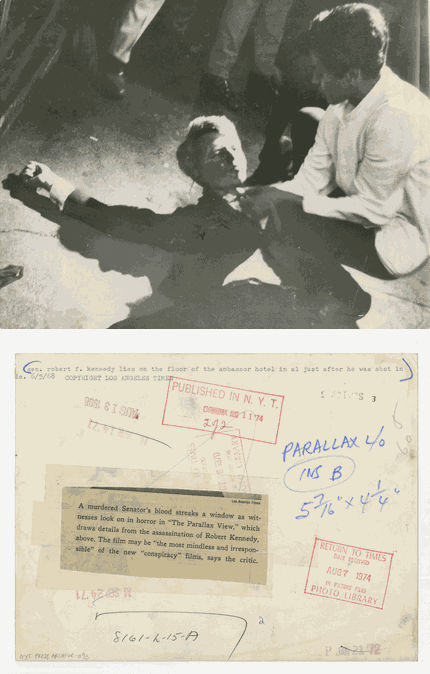 Photography Unknown, Senator Robert F. Kennedy assassination at the Ambassador Hotel in Los Angeles, June 5, 1968