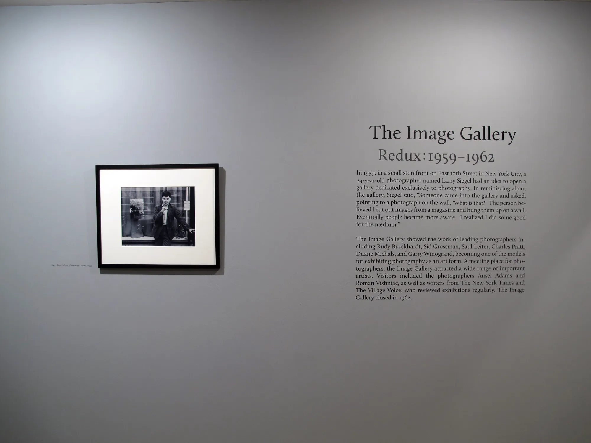 The Image Gallery Redux: 1959-1962