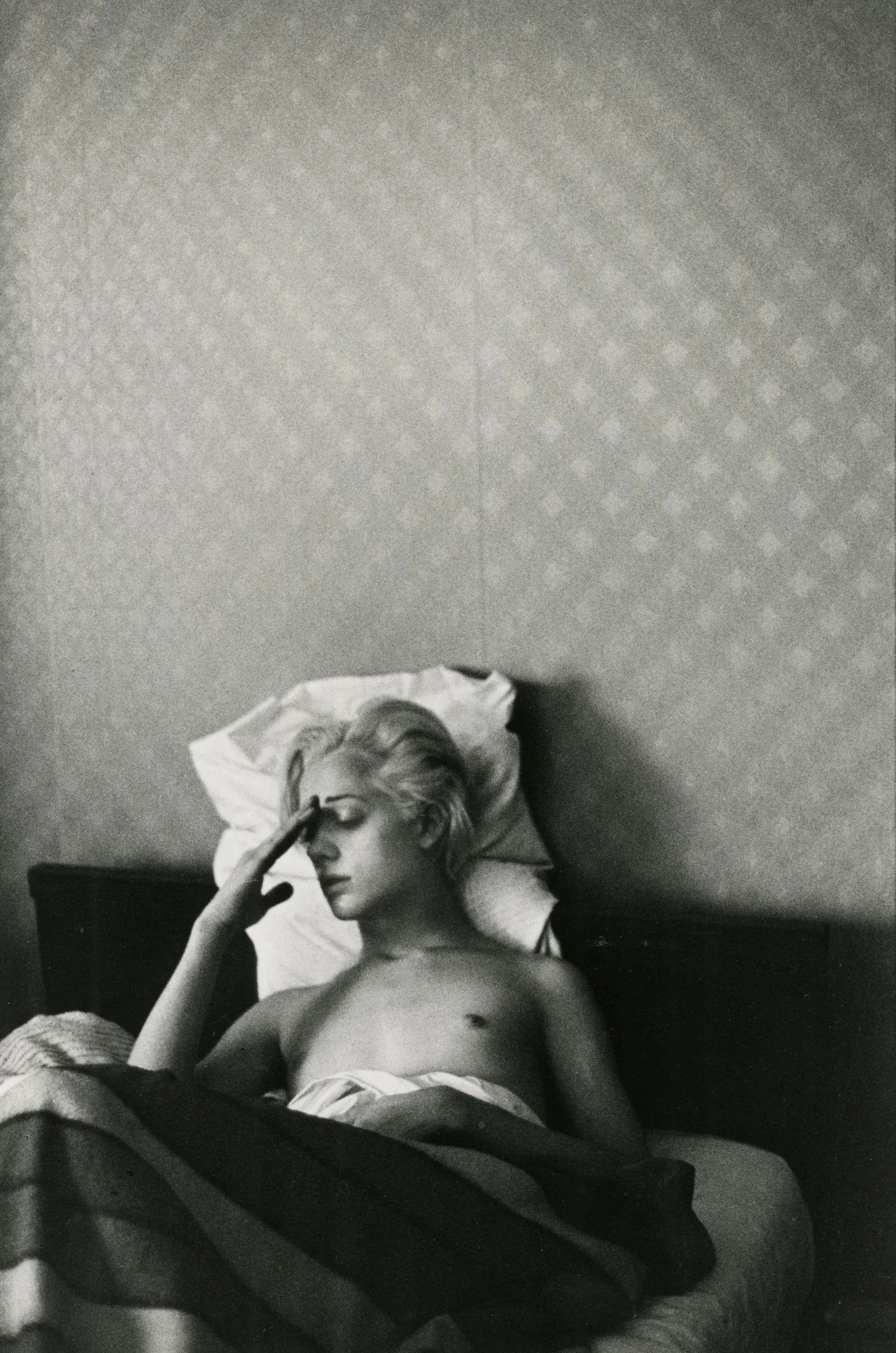 Contestant in the Miss All-America Camp Beauty Pageant Drag Contest, New York, 1967 Gelatin silver print; printed later 10 x 8 inches