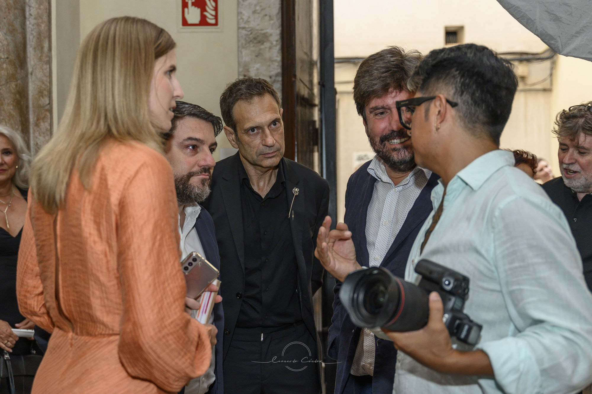 Pre-Nit del Art Exhibition Leonardo Cóndor