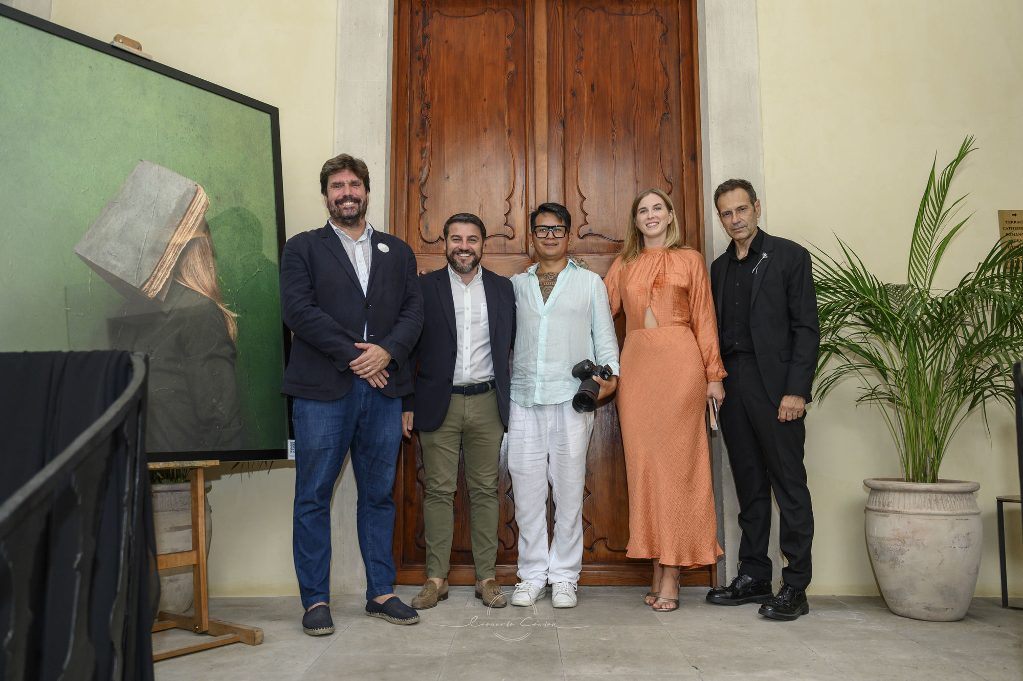 Pre-Nit del Art Exhibition Leonardo Cóndor