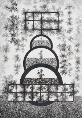 Parag Kashinath Tandel, 1978 Cerebral Buddha #9, 2014,