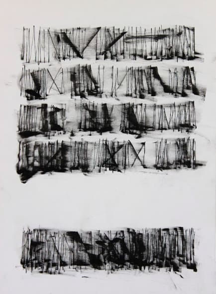 Dipesh Raj, 1996, Study of Grass 37, 2024.