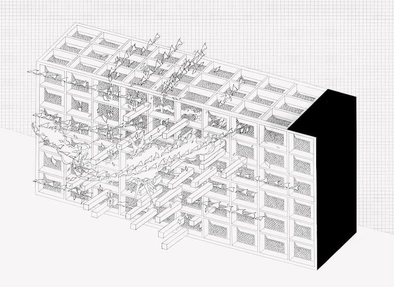 Seher Shah, 1975 Unit Object (Block Construct) , 2013,
