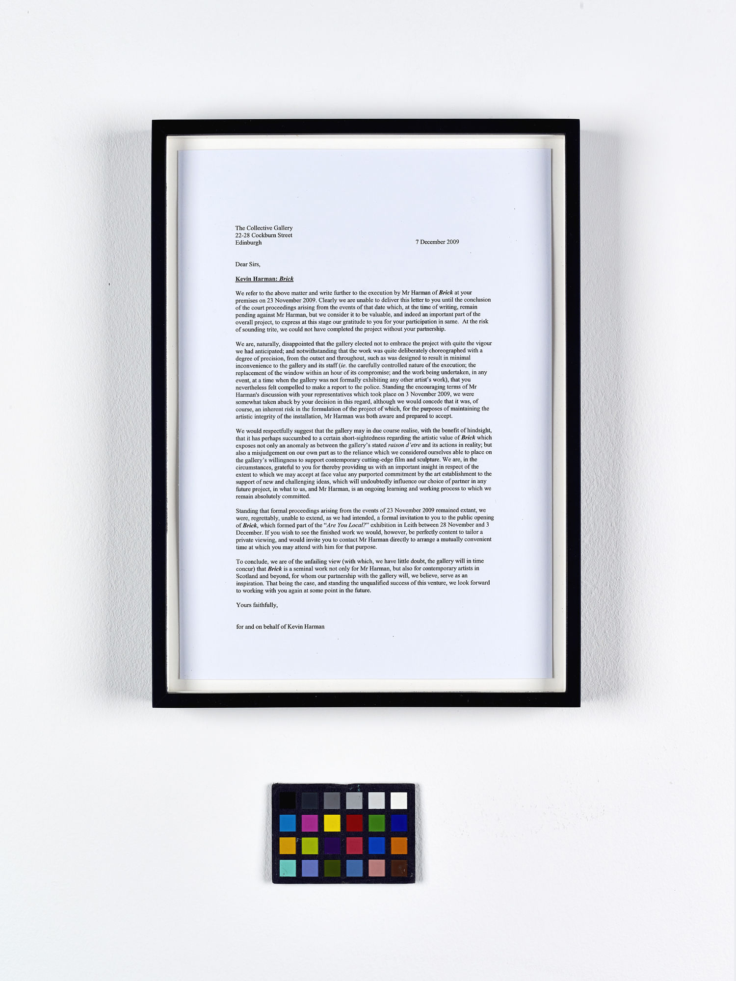 KEVIN HARMAN: NO MAN'S LAND