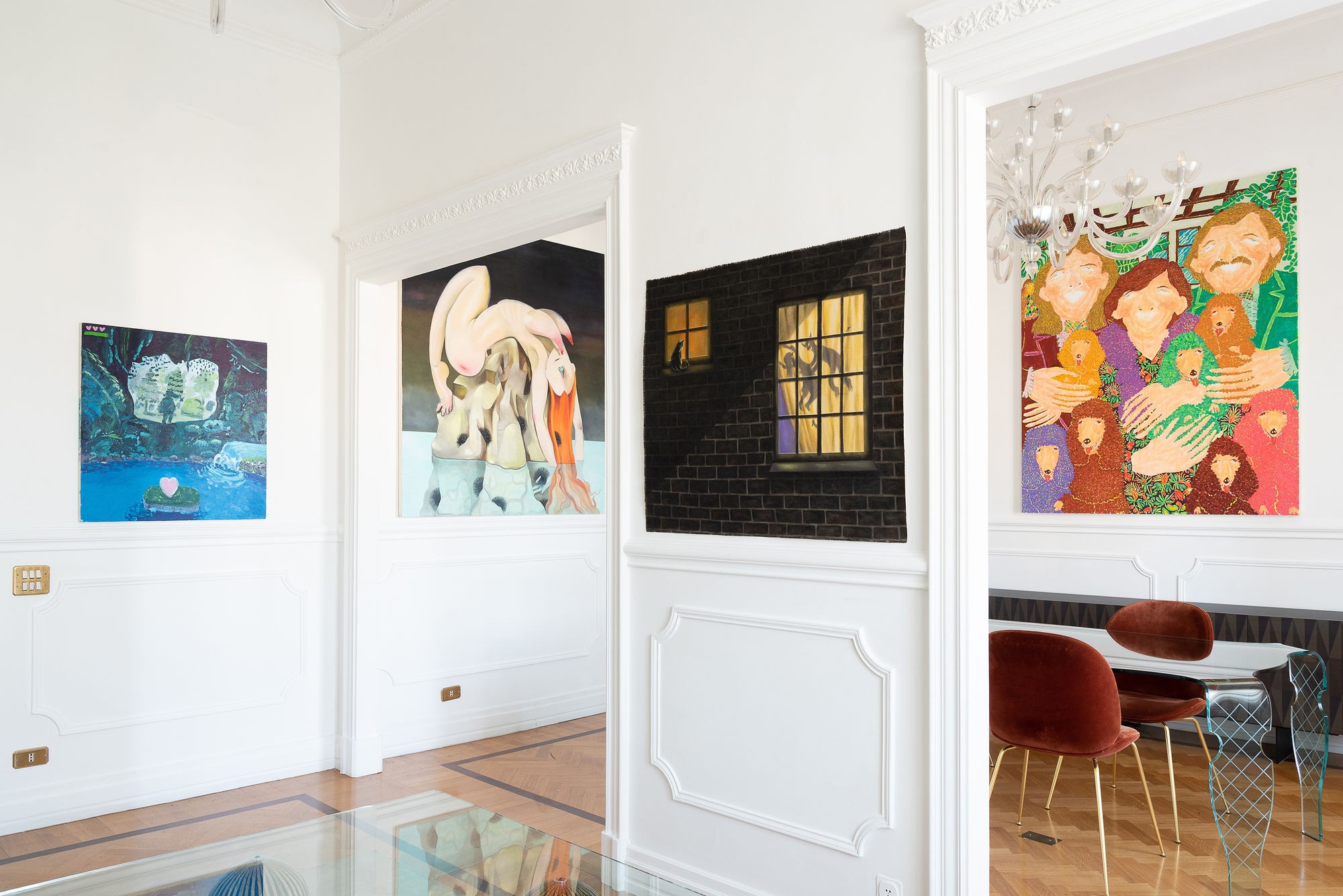 New Origins; Level Unlocked by Chris Akordalitis, Grip Face, Alya Hatta, Minyoung Kim, Ralf Kokke, Yann Leto, Vanessa Morata, Jesse Morsberger, Taichi Nakamura, Koichi Sato Installation view