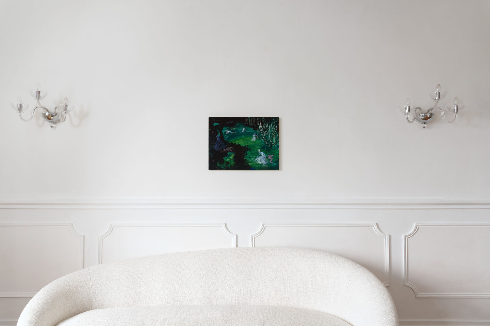 Circle Game Mary DeVincentis installation view