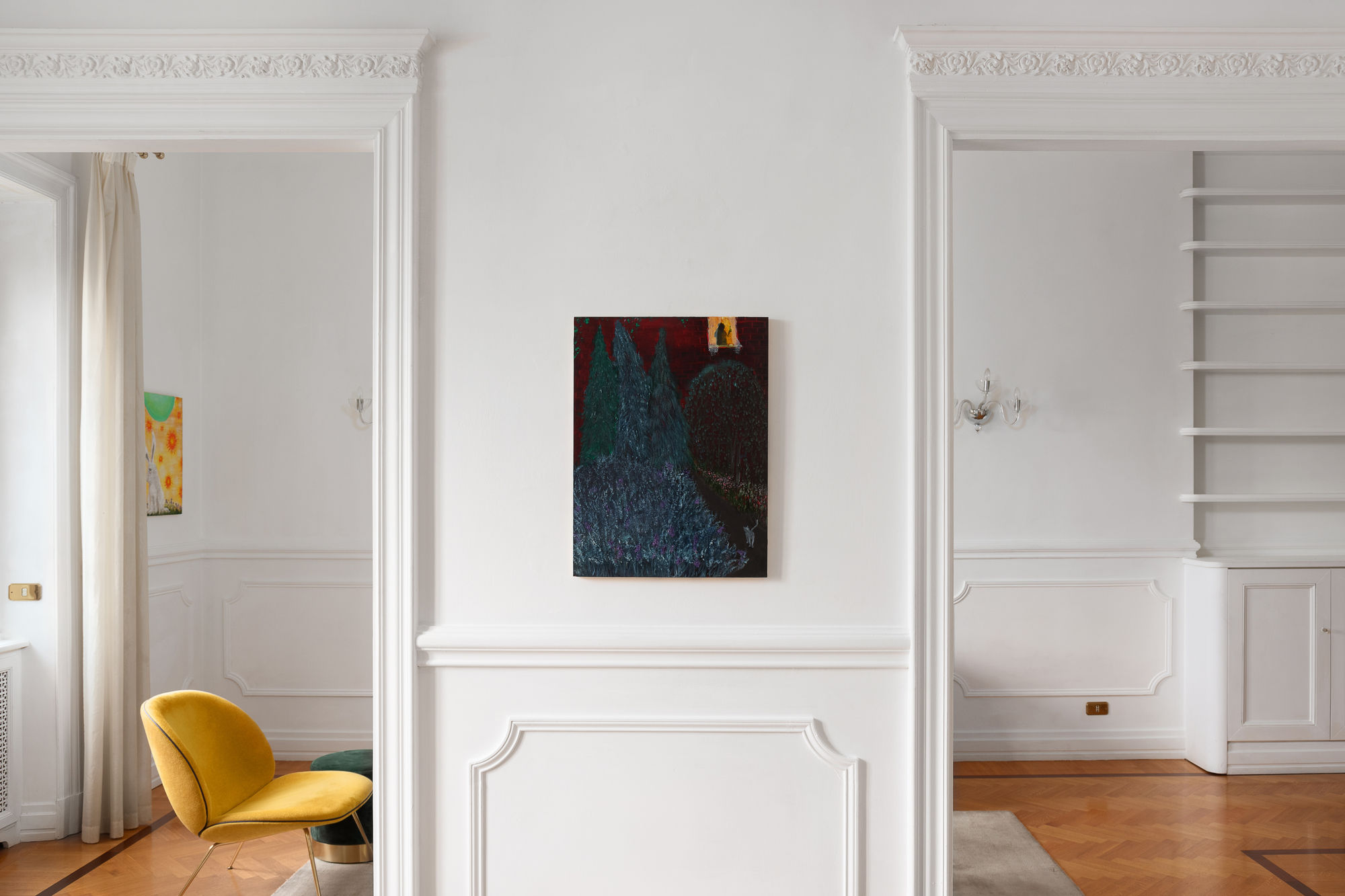 Circle Game Mary DeVincentis installation view