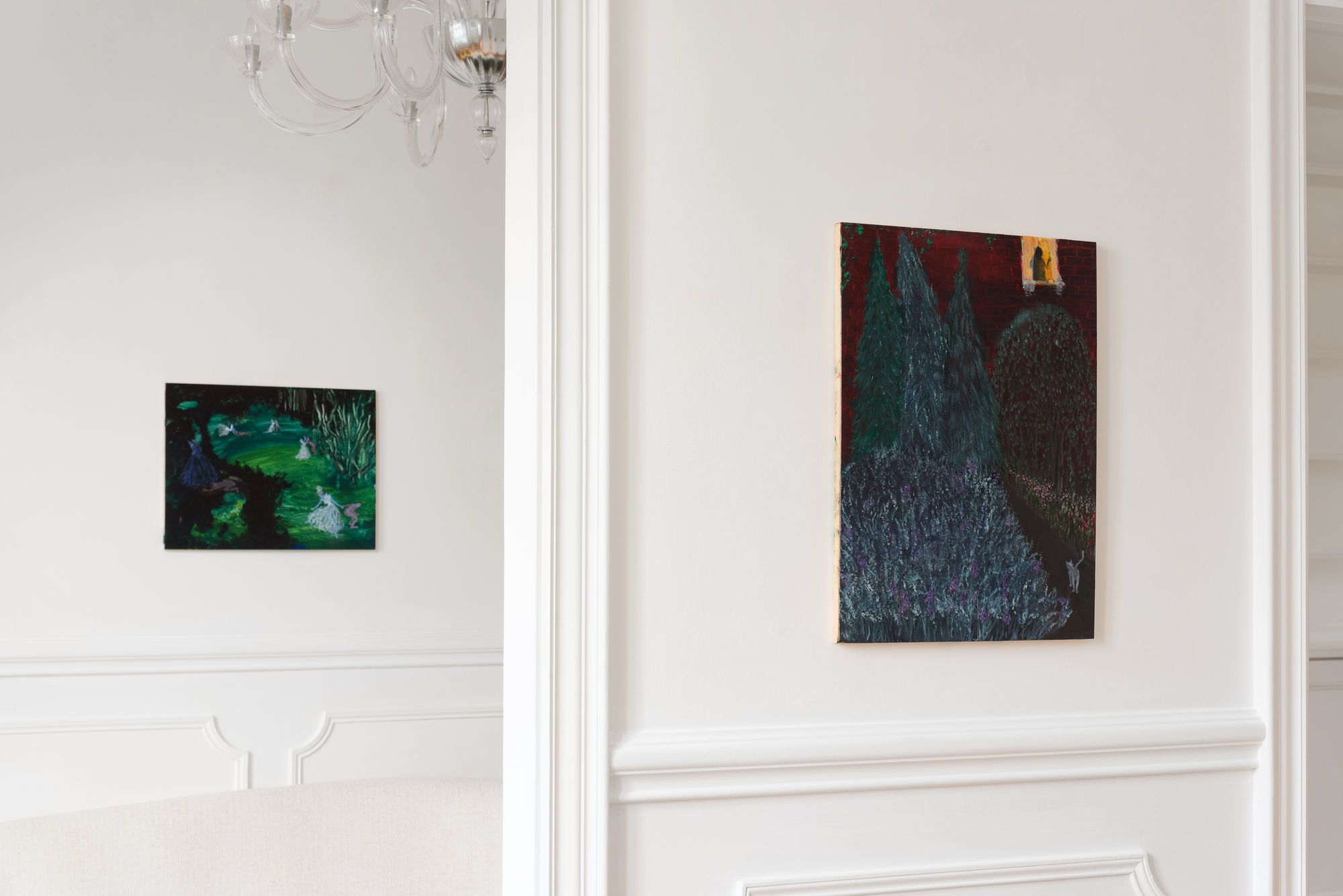 Circle Game Mary DeVincentis installation view