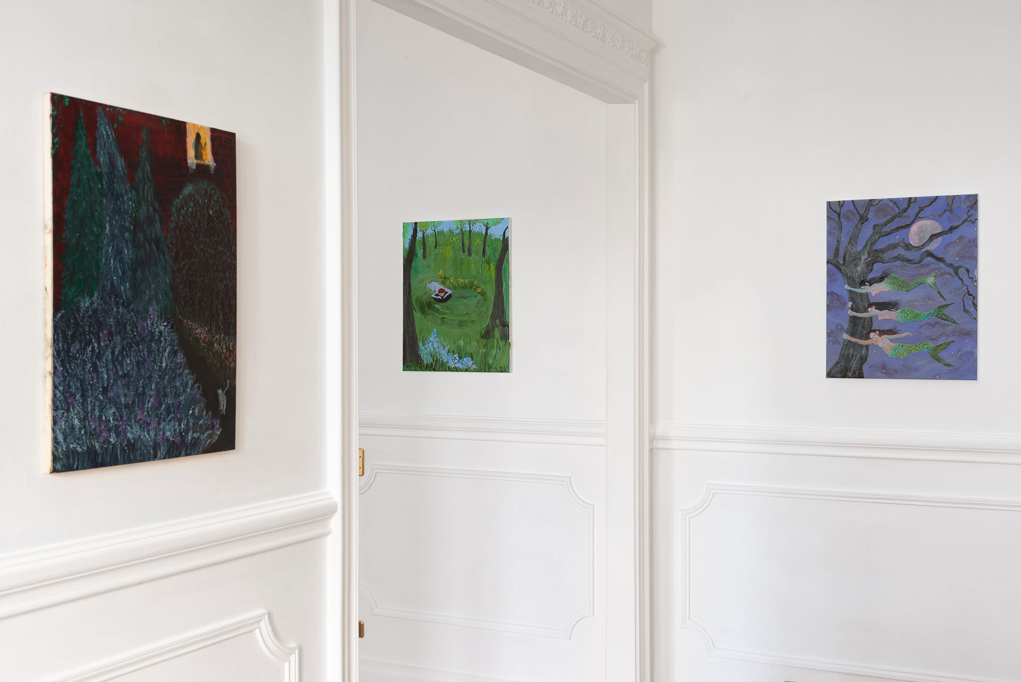 Circle Game Mary DeVincentis installation view