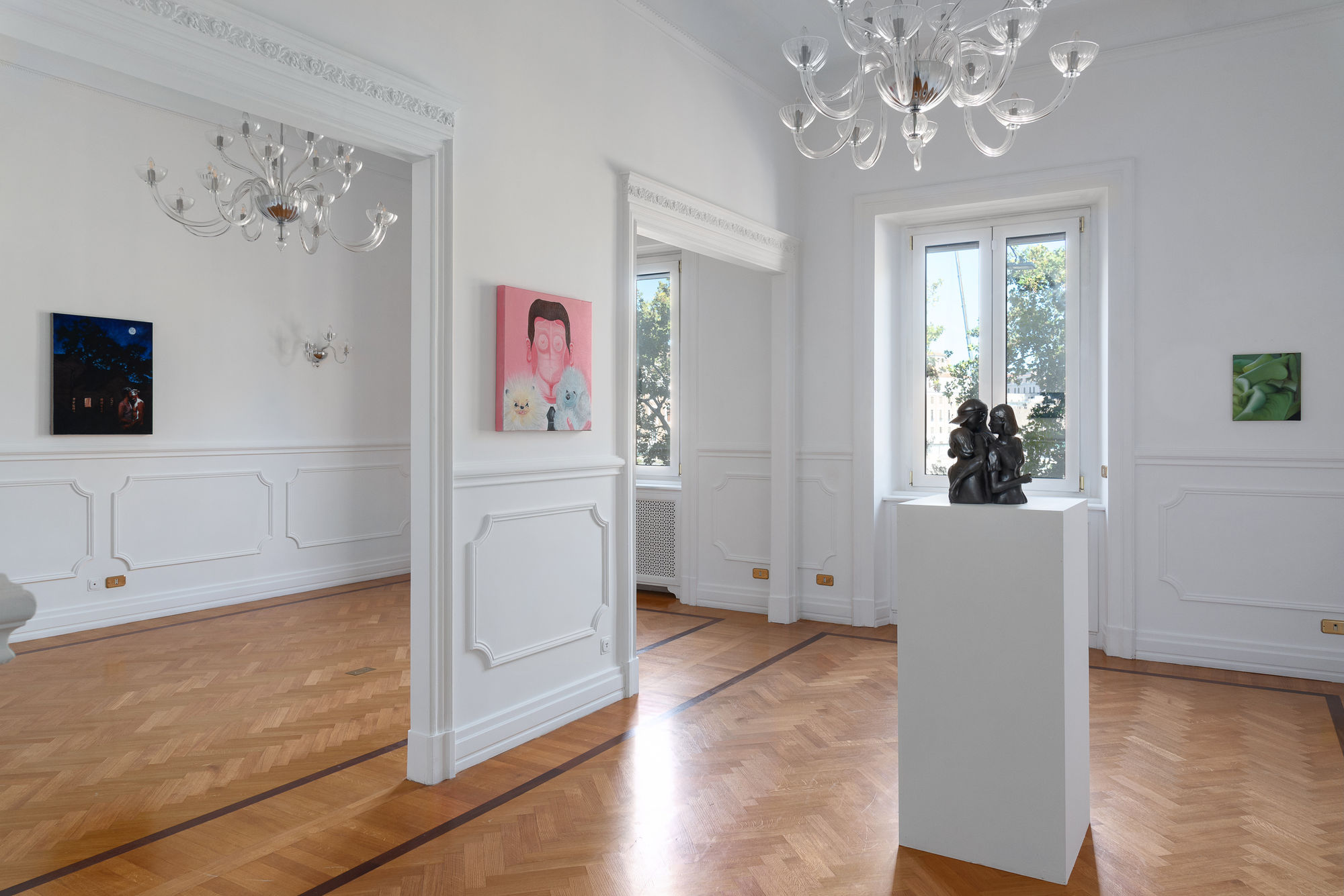 Boudoir RF Alvarez, Bre Andy, Emiliana Henriquez, Oh de Laval, Yann Leto, Elena Redmond, Vanessa Santiago, Alexander Skats, Lauryn Welch. Installation view