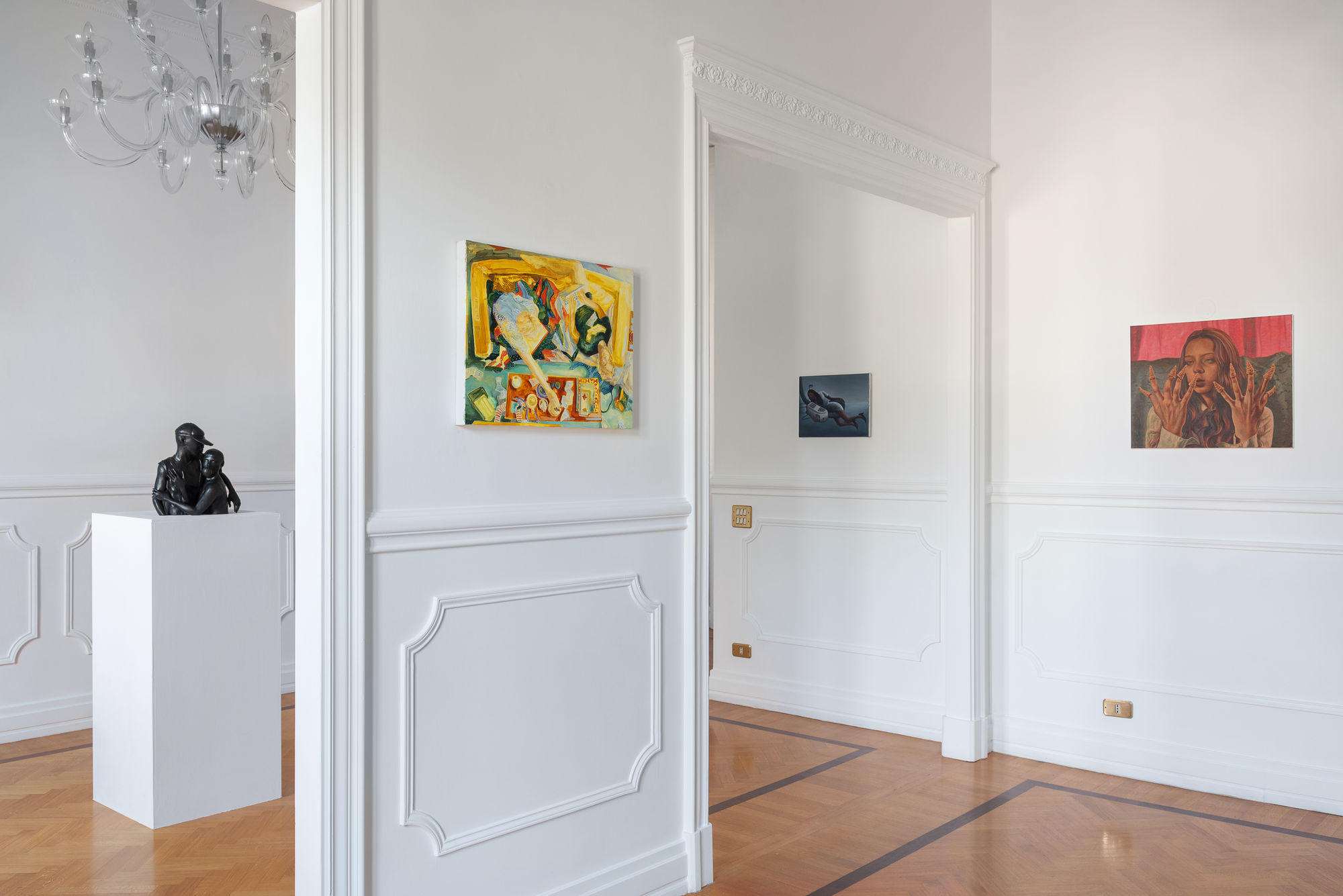 Boudoir RF Alvarez, Bre Andy, Emiliana Henriquez, Oh de Laval, Yann Leto, Elena Redmond, Vanessa Santiago, Alexander Skats, Lauryn Welch. Installation view
