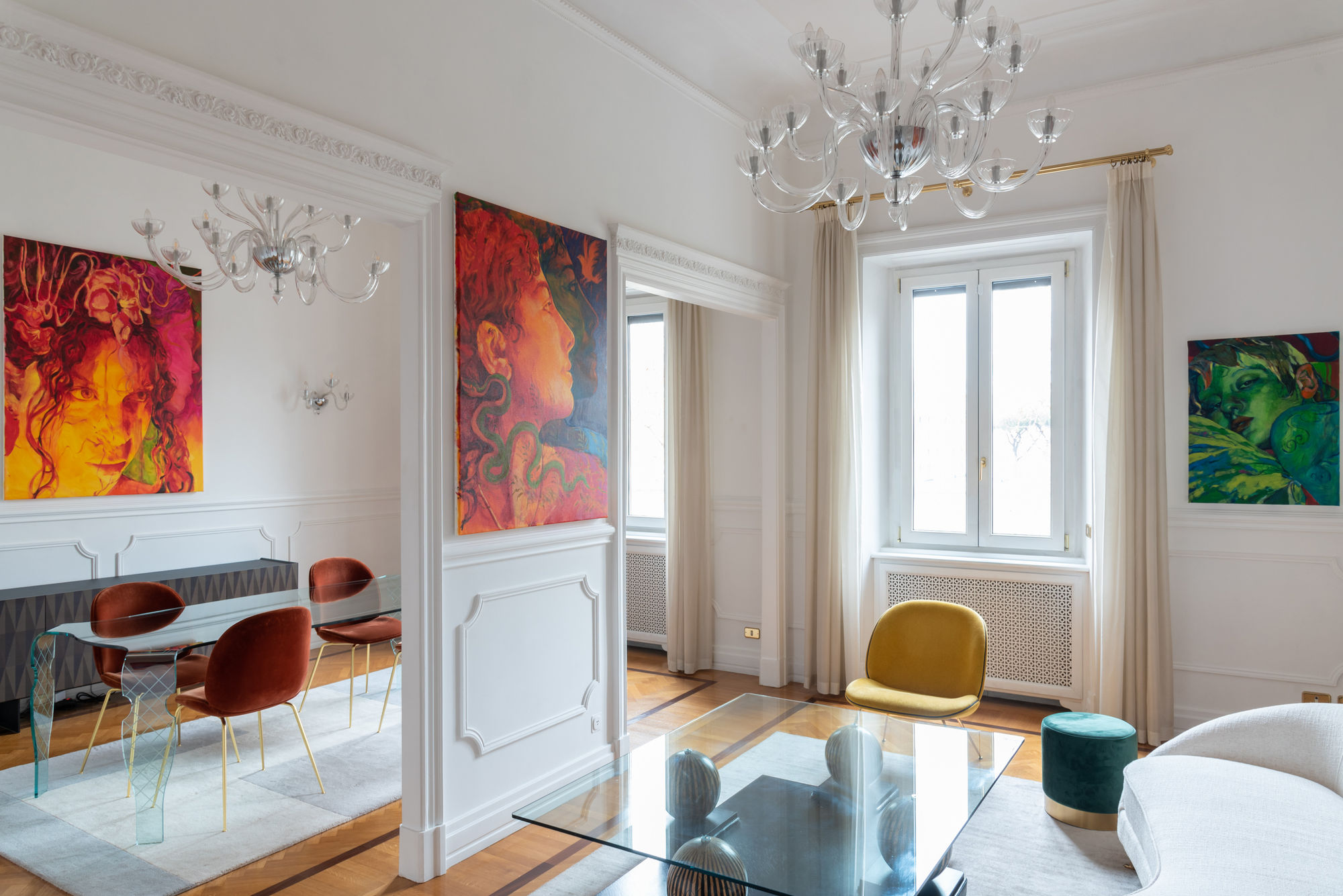 Just Passing Through - Caroline Absher Installation view