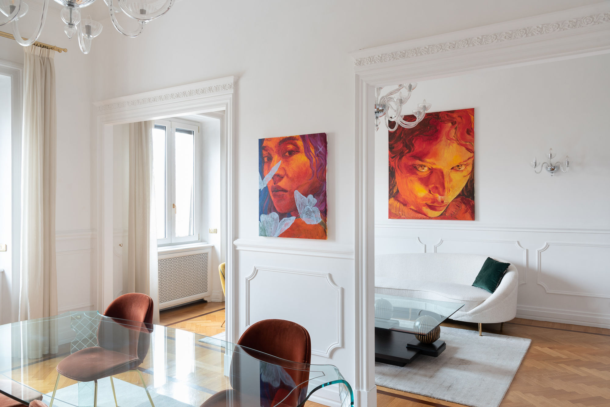 Just Passing Through - Caroline Absher Installation view