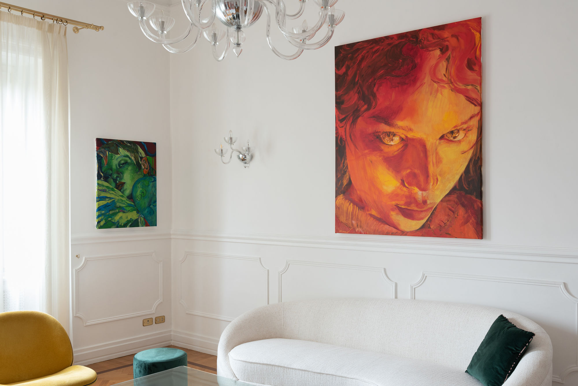 Just Passing Through - Caroline Absher Installation view