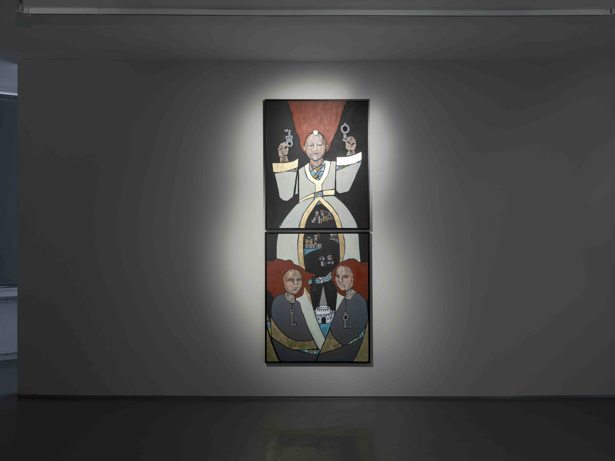 A Sort of Invasion, 2025 Installation shot Second Floor, BüroSarıgedik