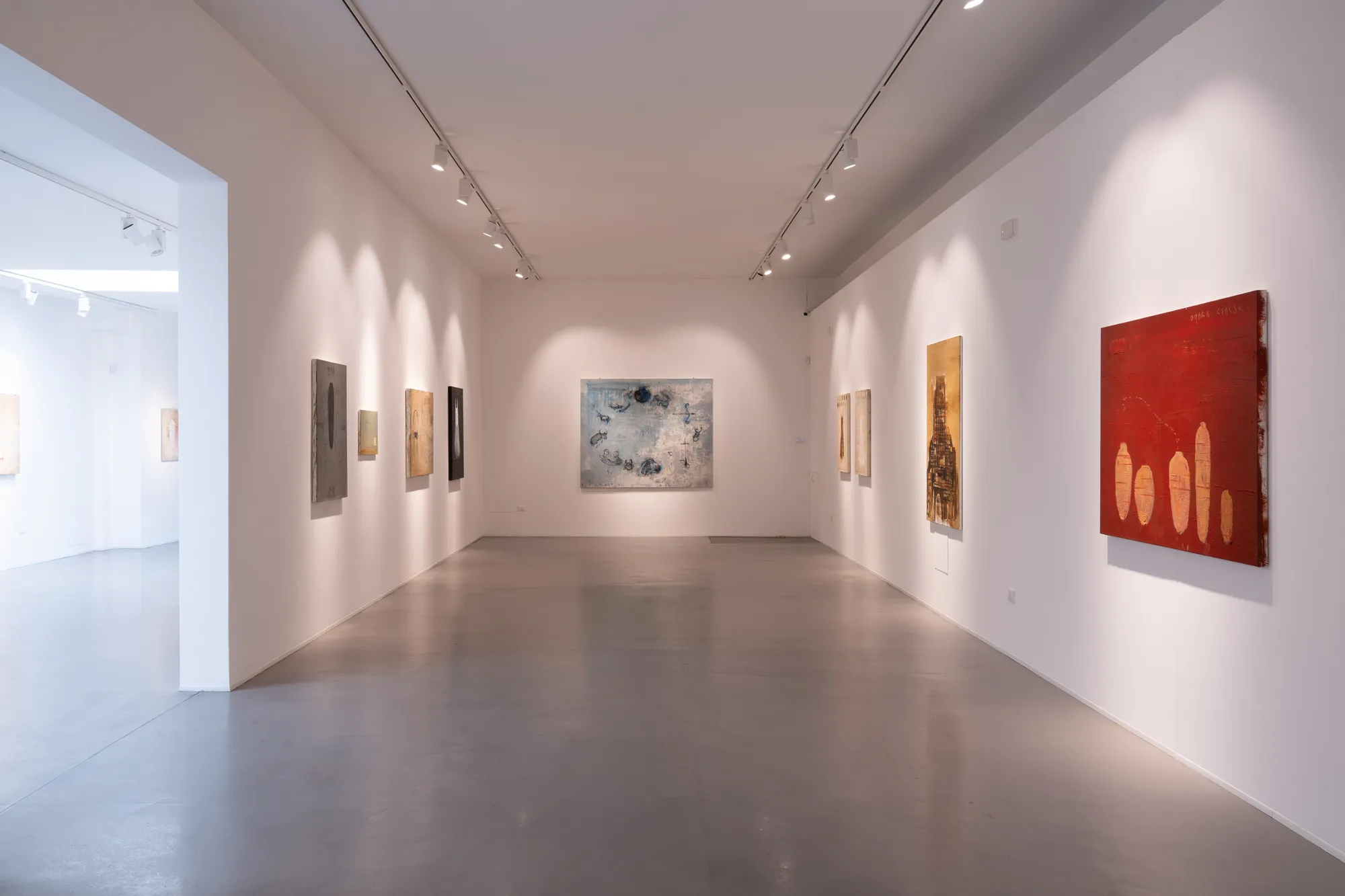 Piero Pizzi Cannella, Almanacco VI, 20.05-20.08 Installation view