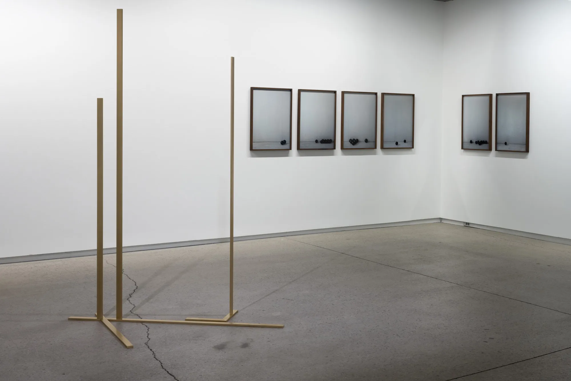 Yann Pocreau, de légers décalages 2025, vue d'installation. © Paul Litherland