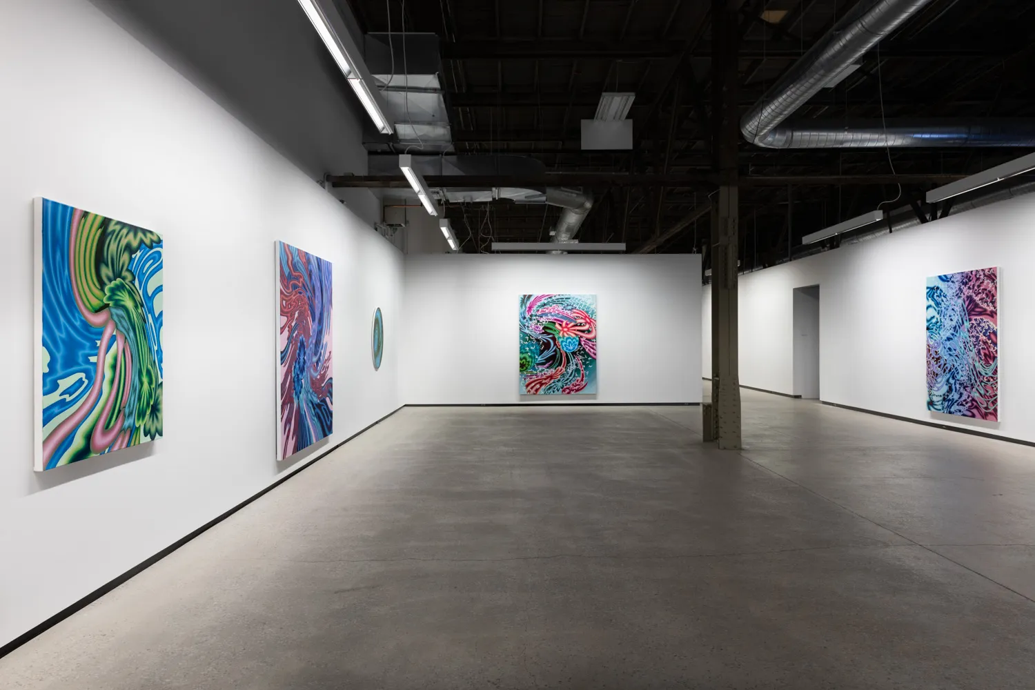 Karine Fréchette, Reflecting Pools, 2022, vue d'installation. © Paul Litherland